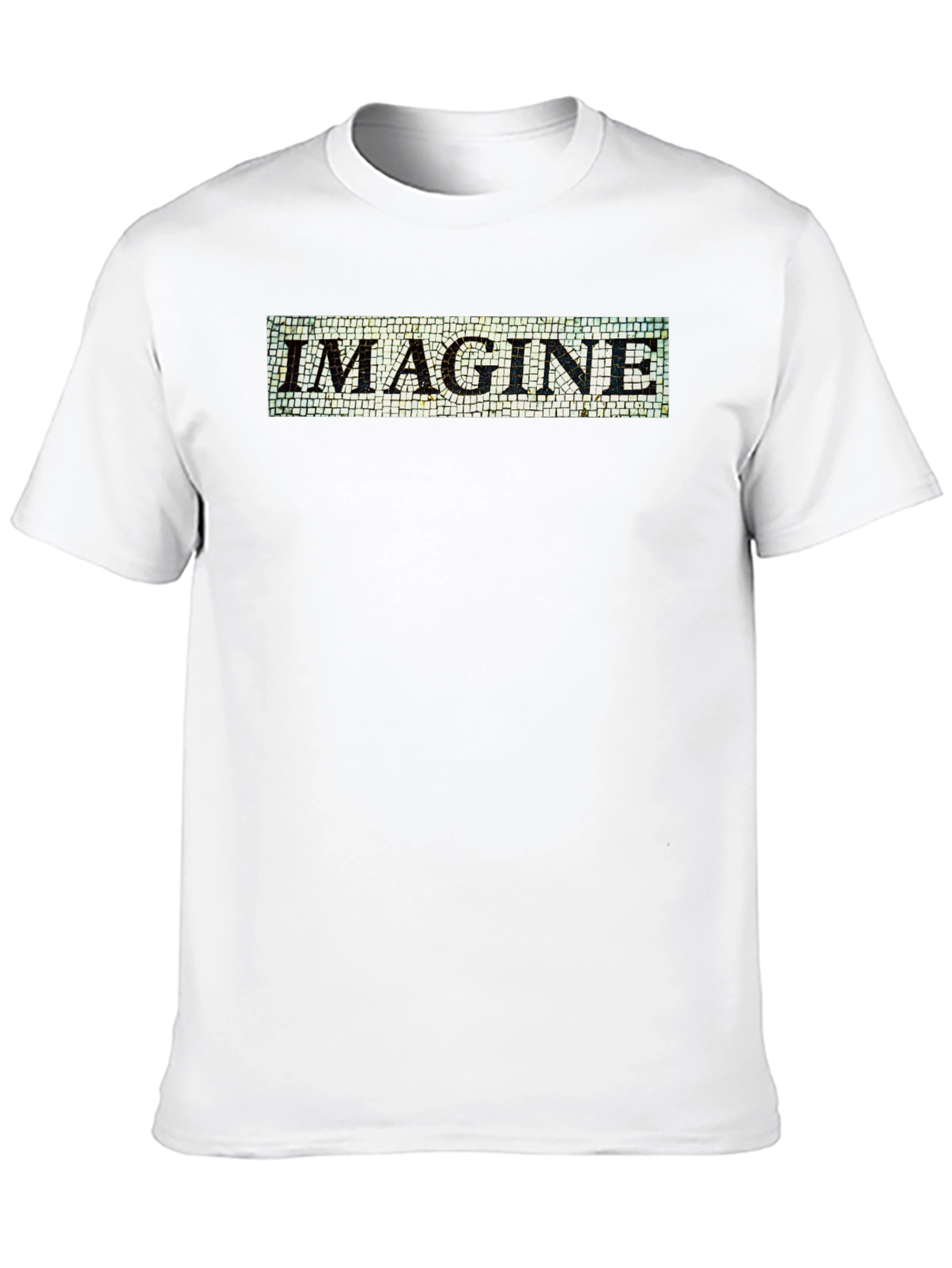 Imagine Mosaic Graphic T-Shirt