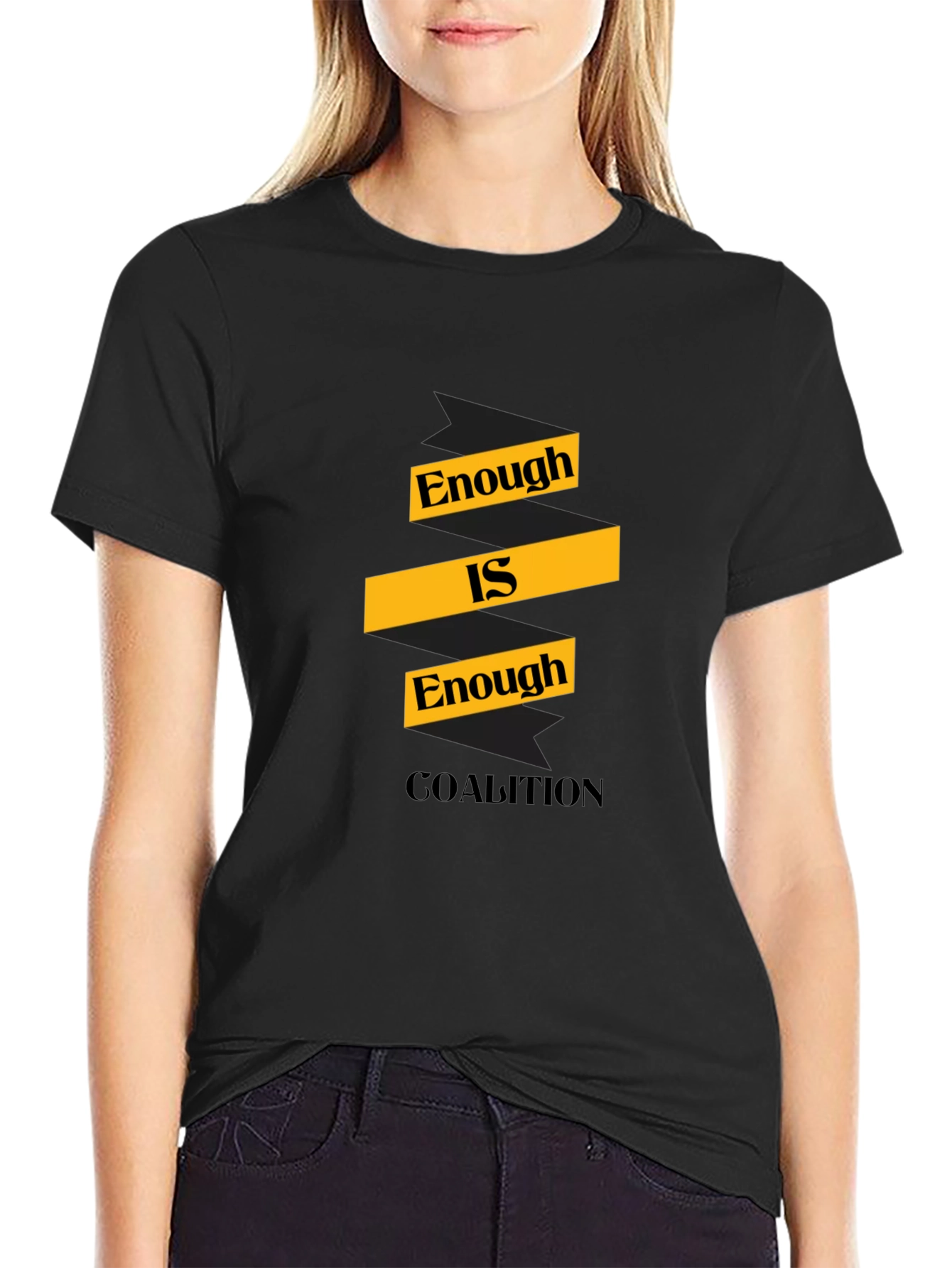 Enough is Enough Coalition Black T-Shirt