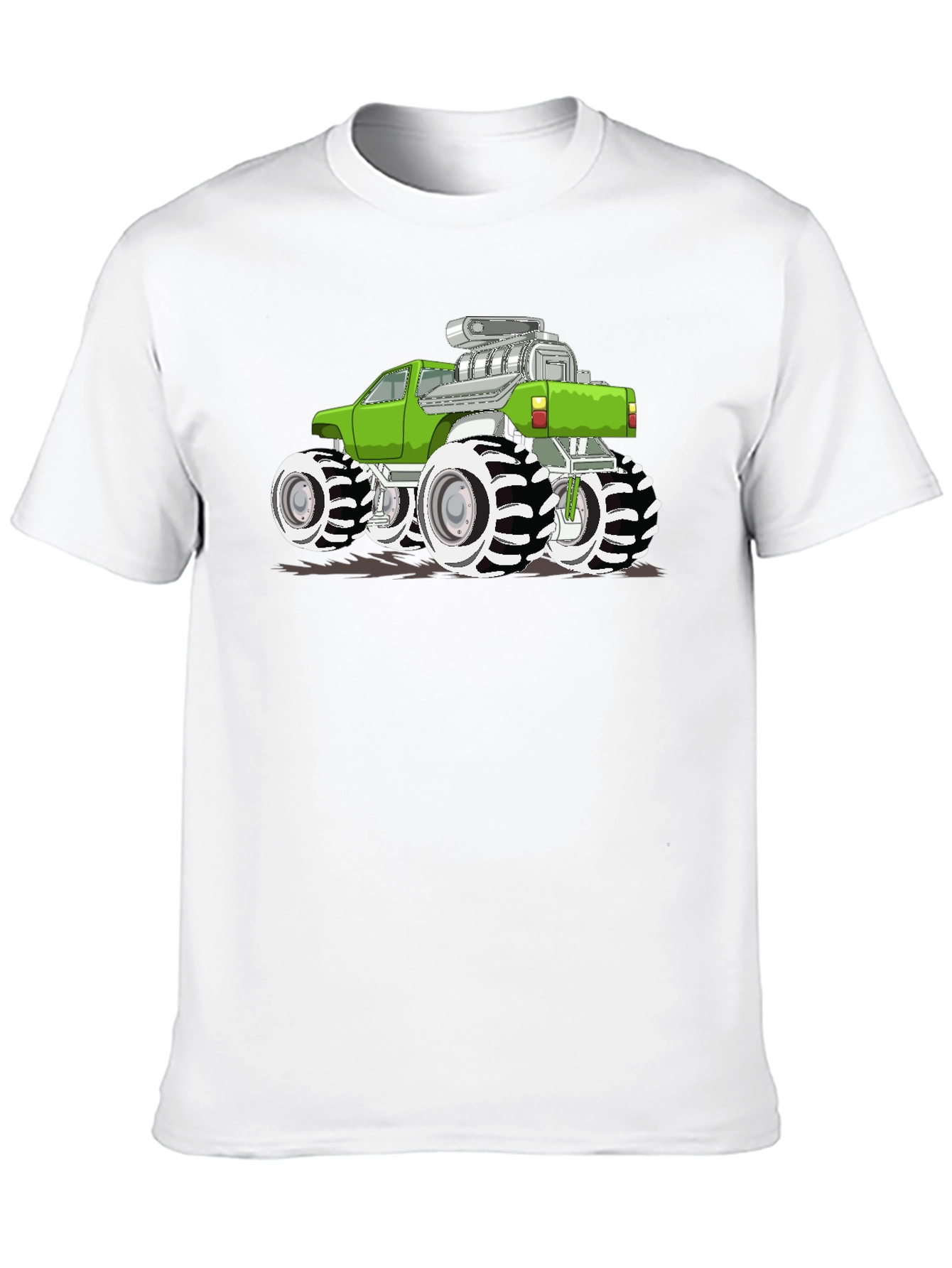 Monster Truck Graphic Tee - Black