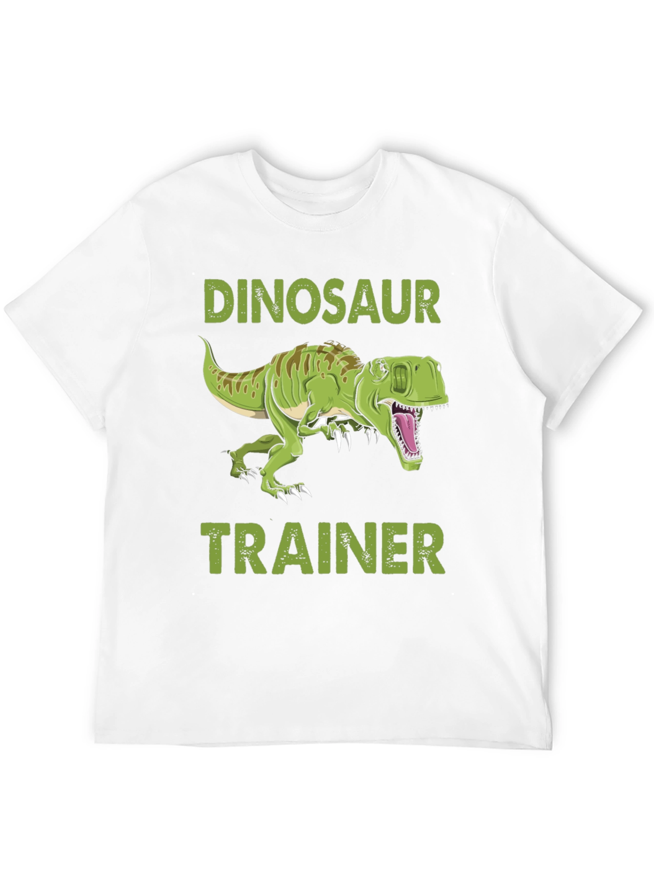 Dinosaur Trainer Graphic Tee - Black Cotton T-Shirt