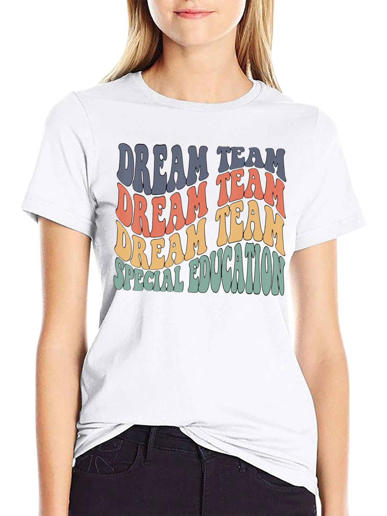 Dream Team Special Education Retro T-Shirt