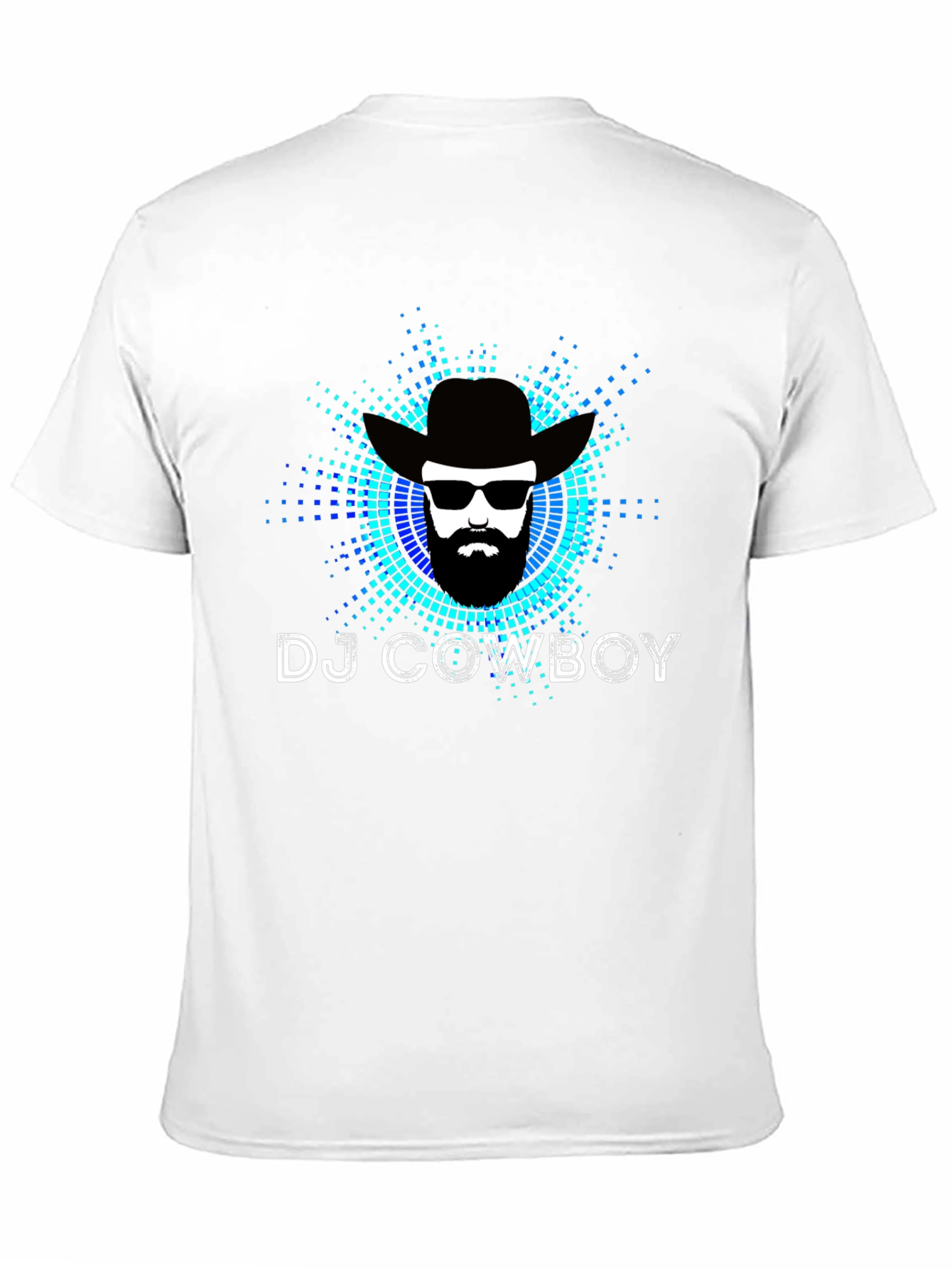 DJ Cowboy Graphic Tee - Black T-Shirt