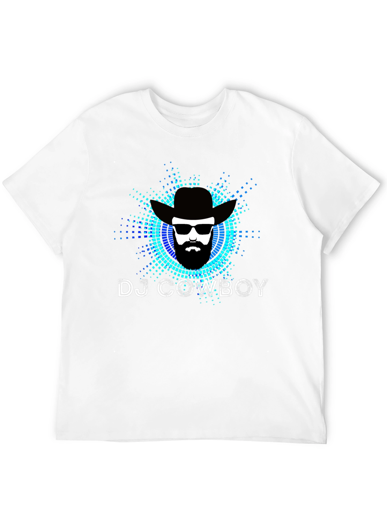 DJ Cowboy Graphic Tee - Black T-Shirt