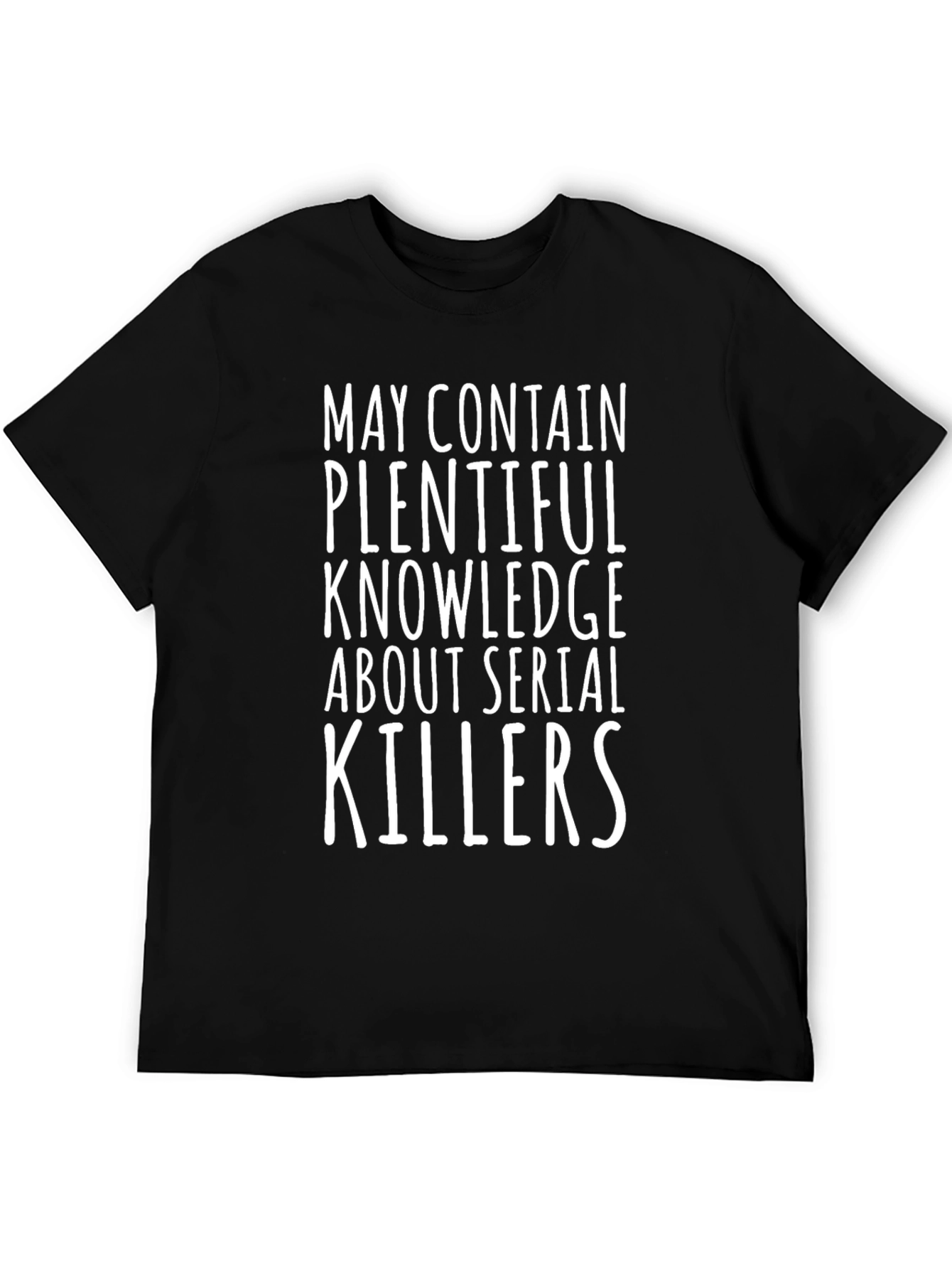 Serial Killer Knowledge T-Shirt - True Crime Tee