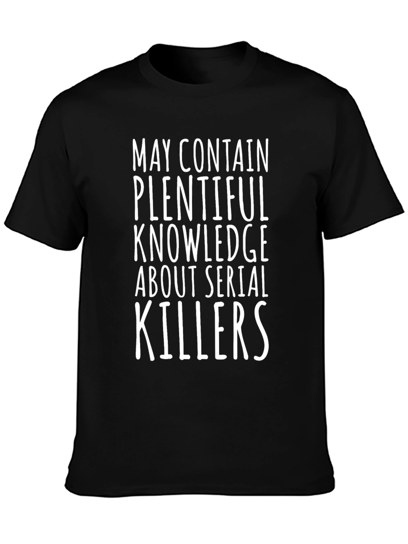 Serial Killer Knowledge T-Shirt - True Crime Tee