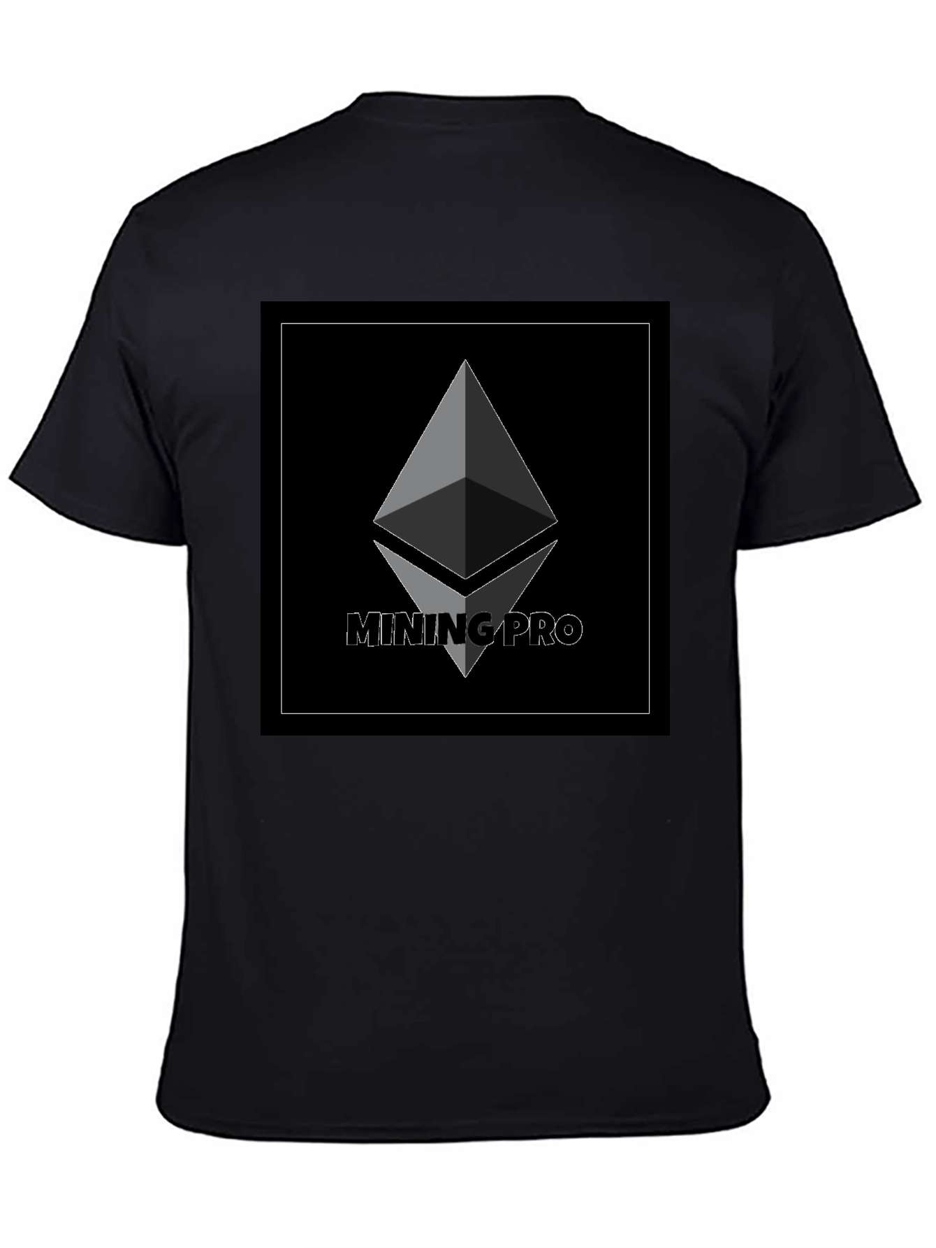 Mining Pro Ethereum T-Shirt - Black Crypto Tee