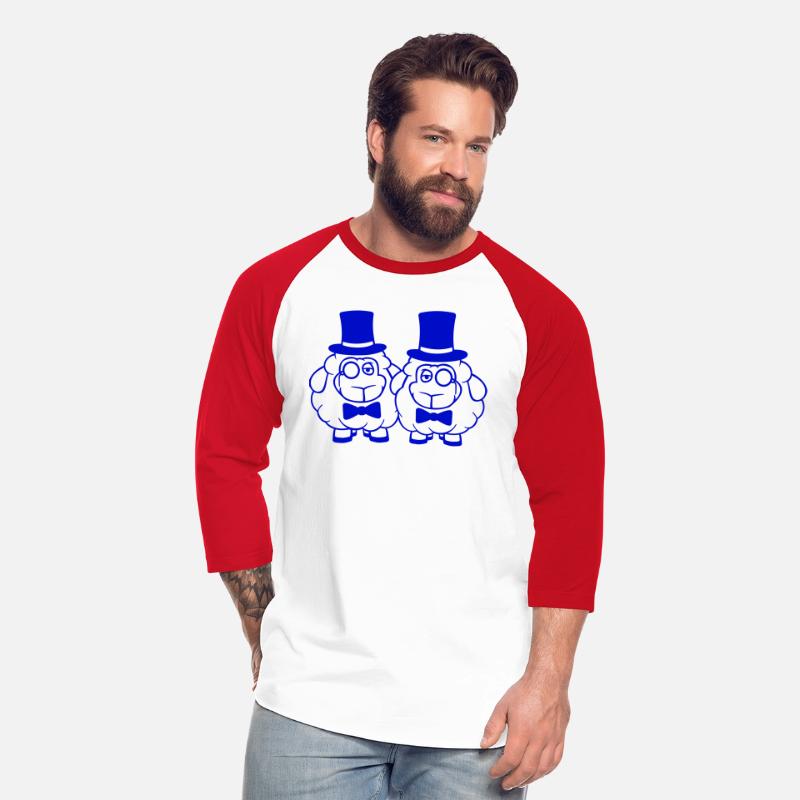 2 Sheep Men Gentlemen Top Hat Monocle Sir Two Mr.