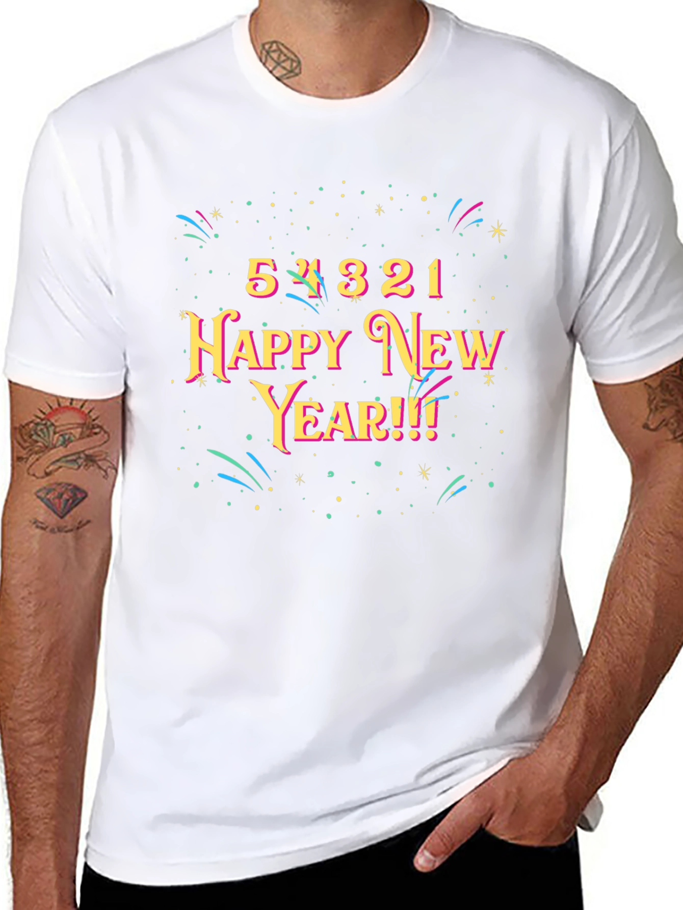 Happy New Year Countdown T-Shirt