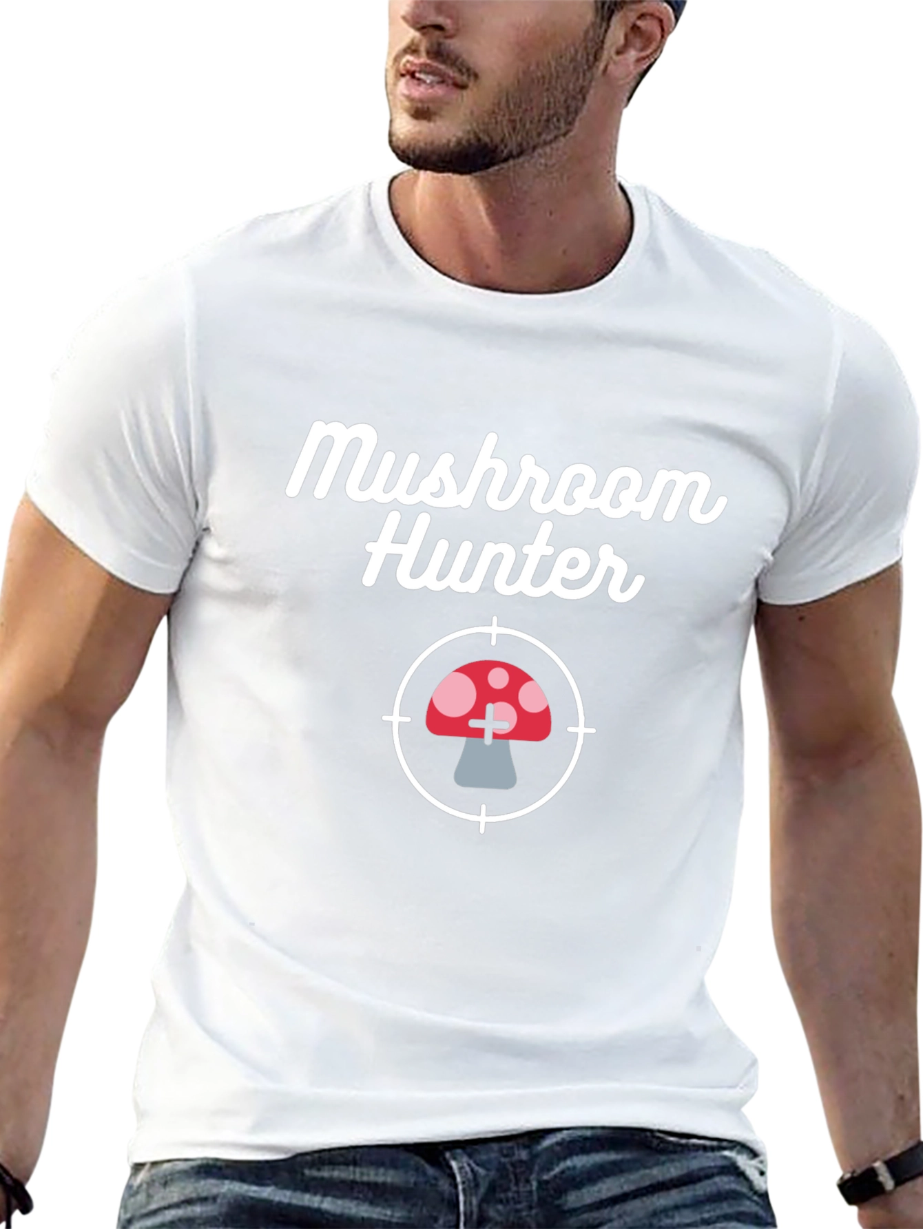 Mushroom Hunter Graphic Tee