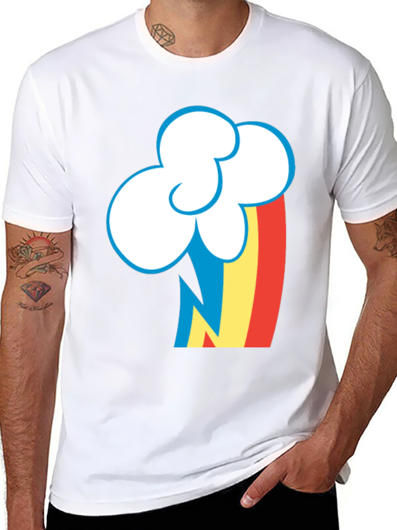 Rainbow Dash Cloud T-Shirt