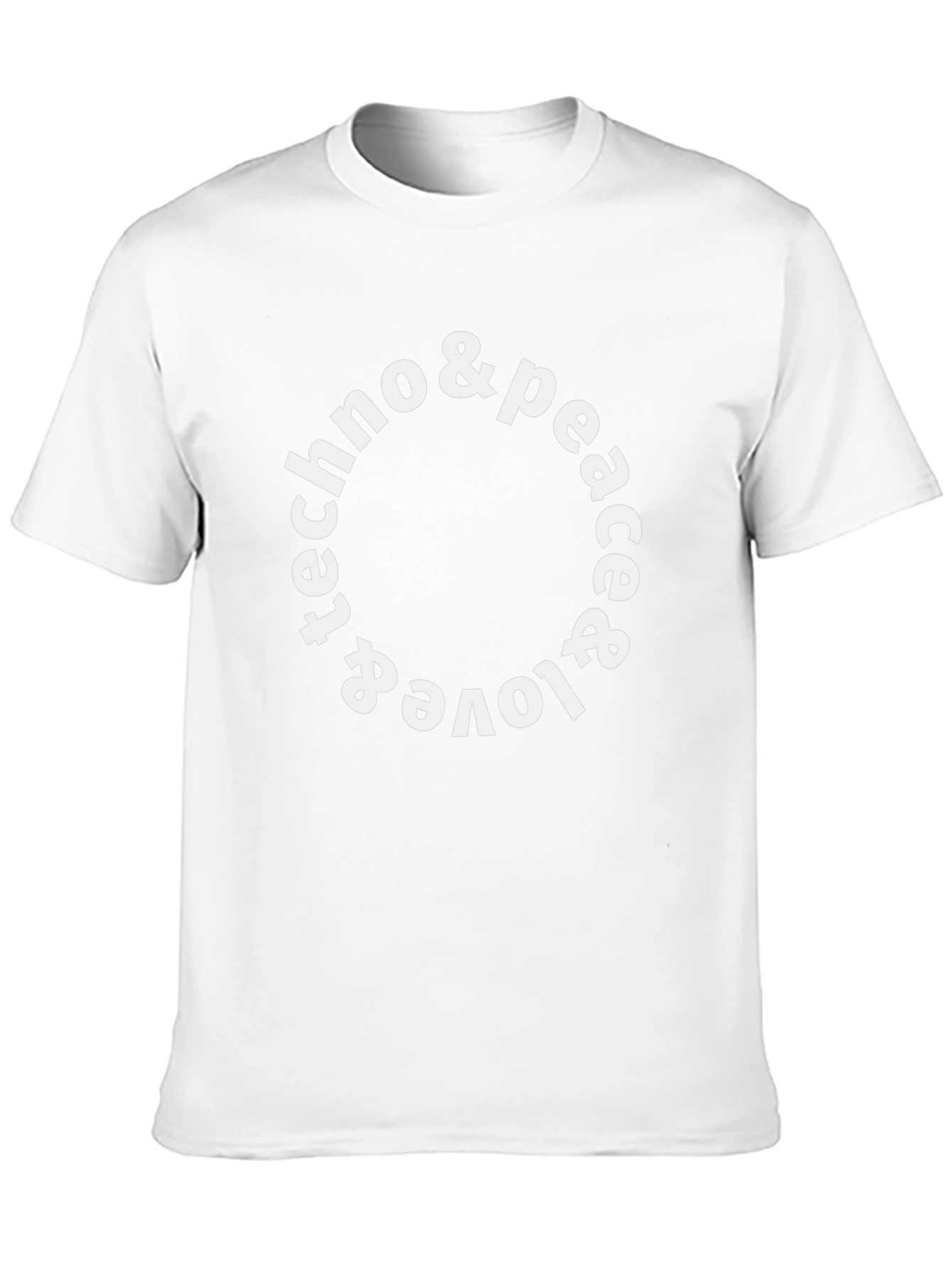Techno & Peace & Love T-Shirt