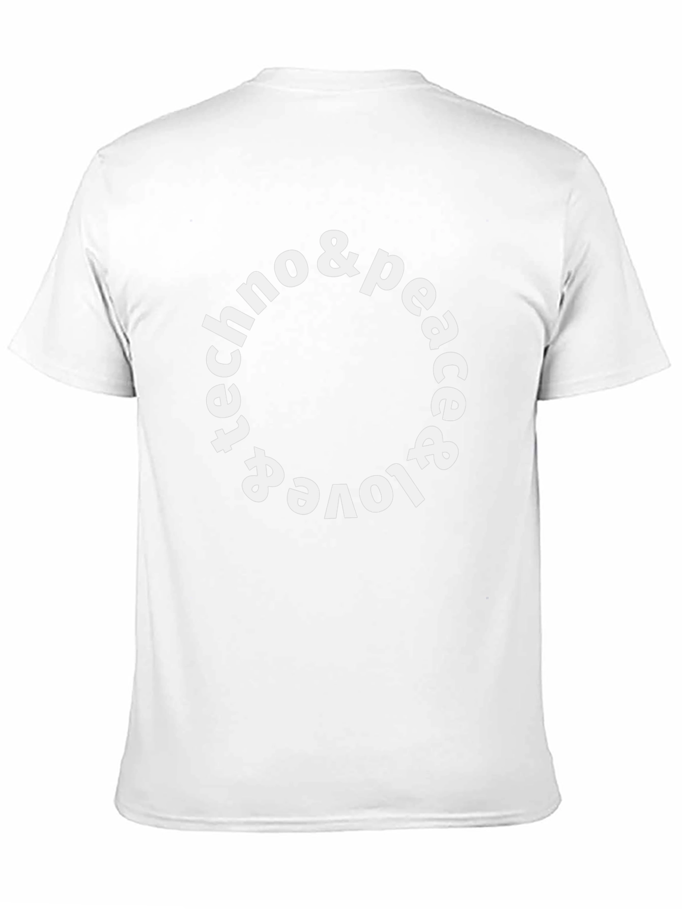 Techno & Peace & Love T-Shirt