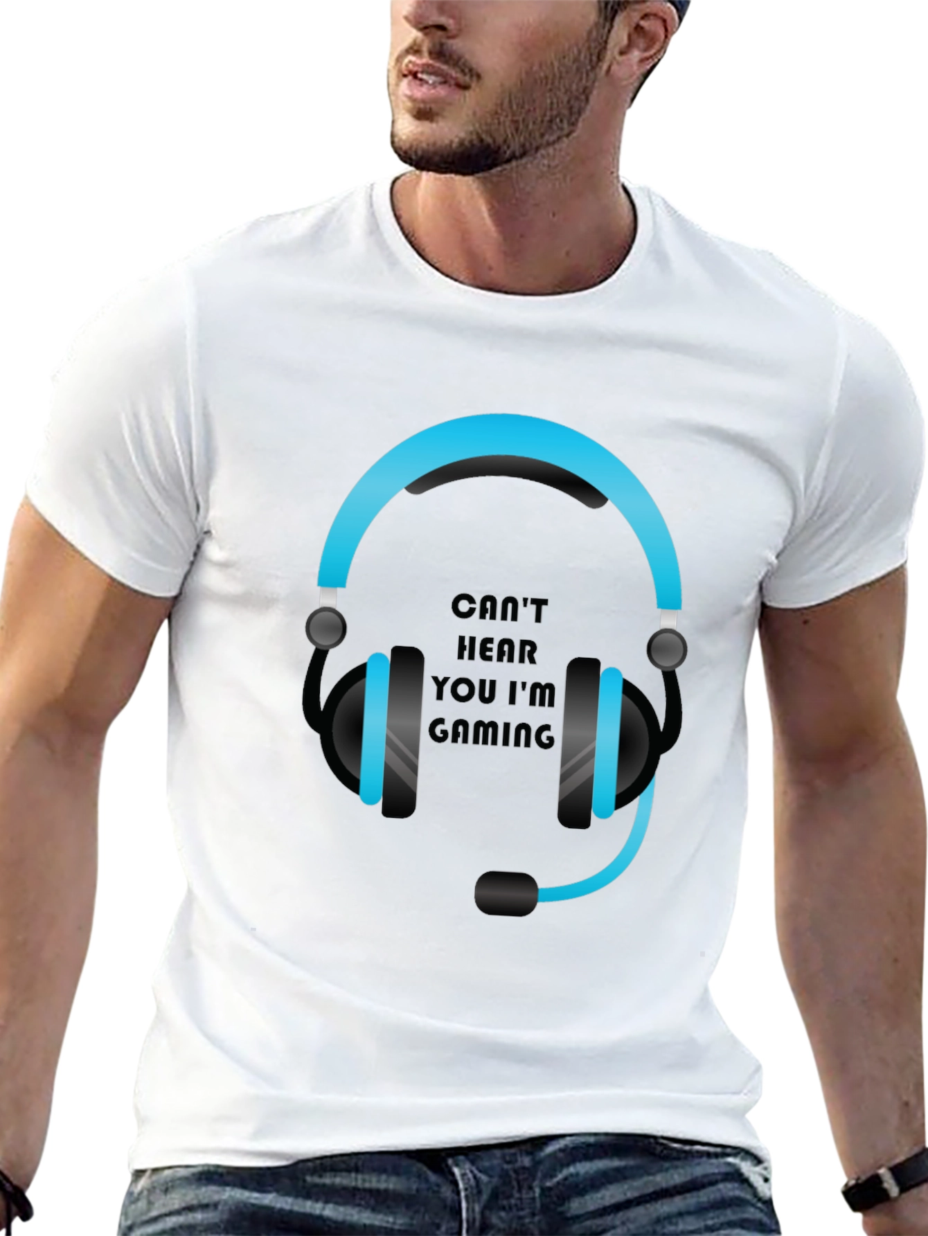 Gaming Headset T-Shirt - Gamer Apparel