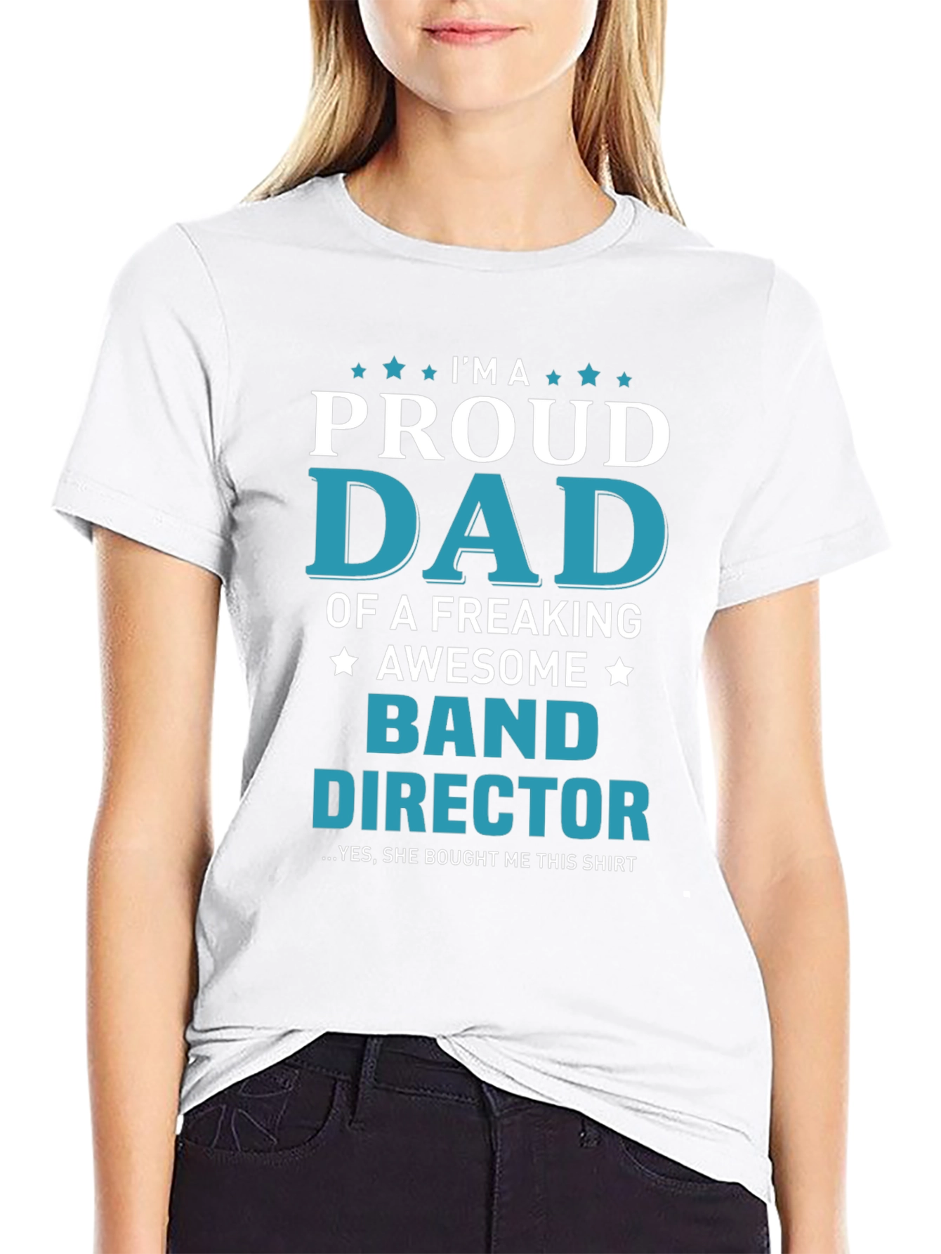 Proud Dad Band Director Graphic Tee