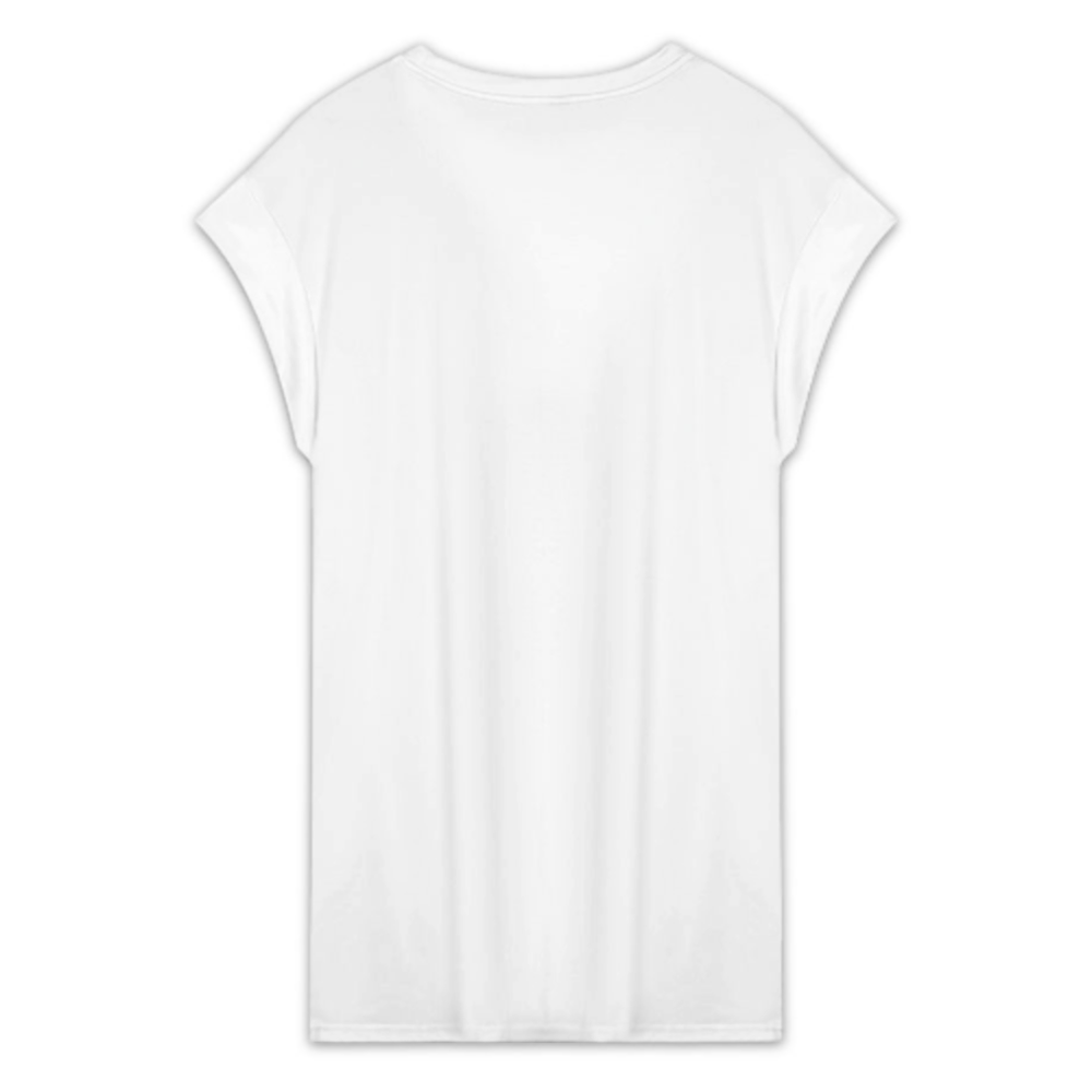 Spanish Inspirational Quote Oversized T-Shirt Dress – Motivational Typography Graphic Tee(z272)