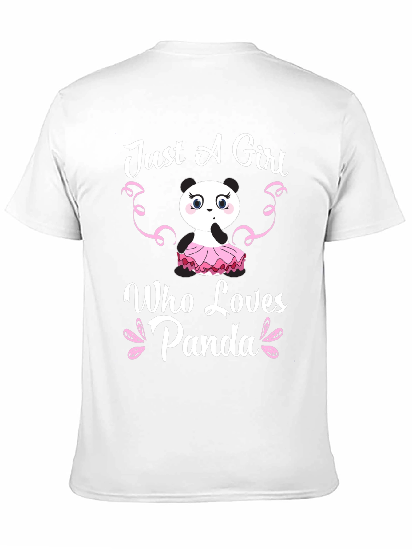 Just a Girl Who Loves Panda T-Shirt