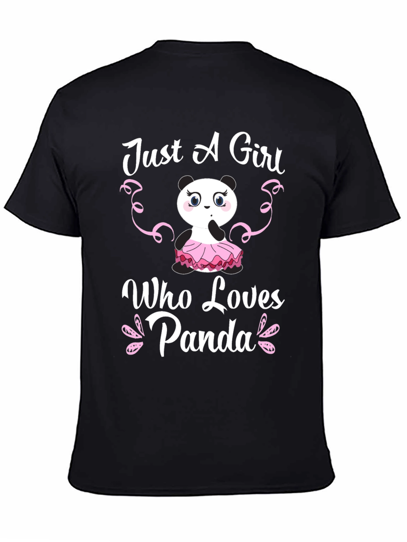Just a Girl Who Loves Panda T-Shirt