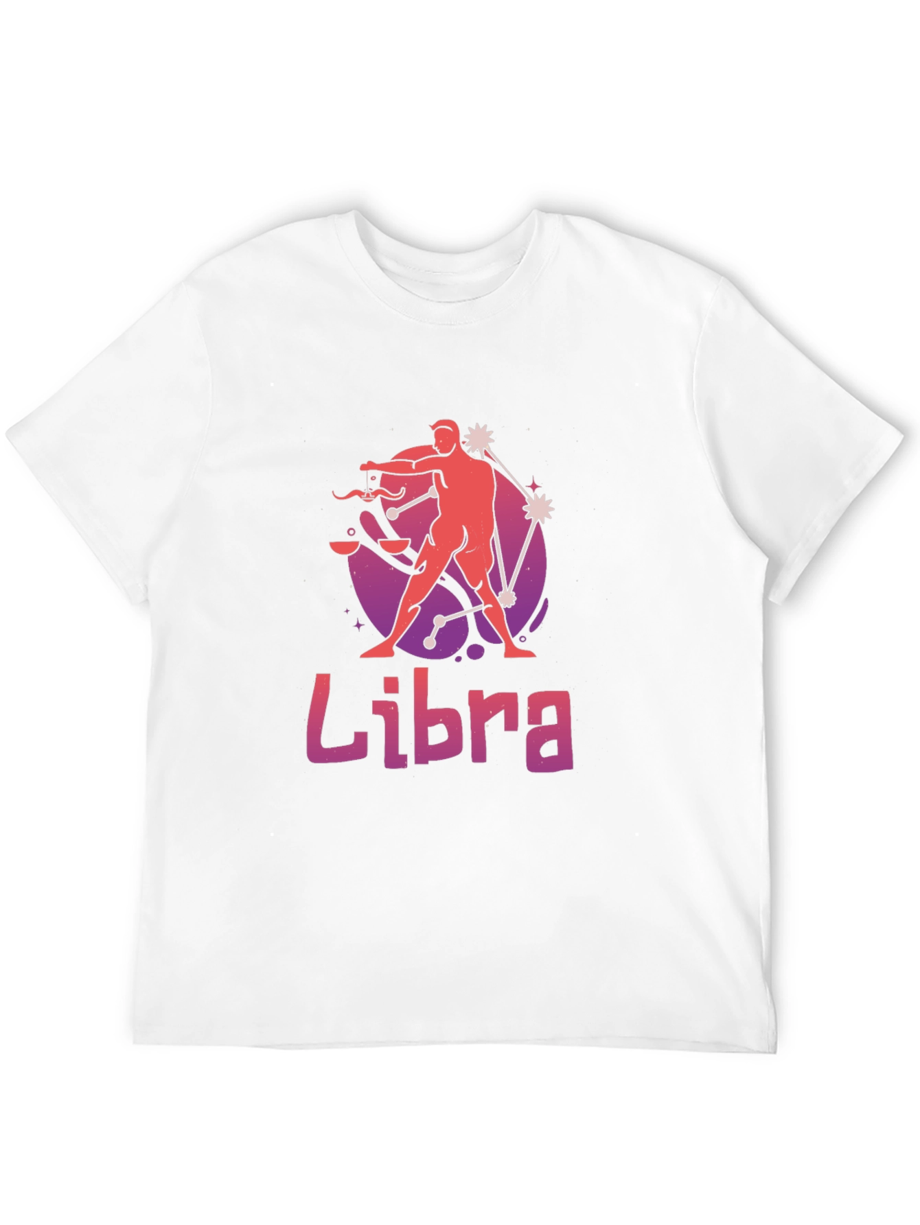 Libra Zodiac T-Shirt - Stylish Black Tee