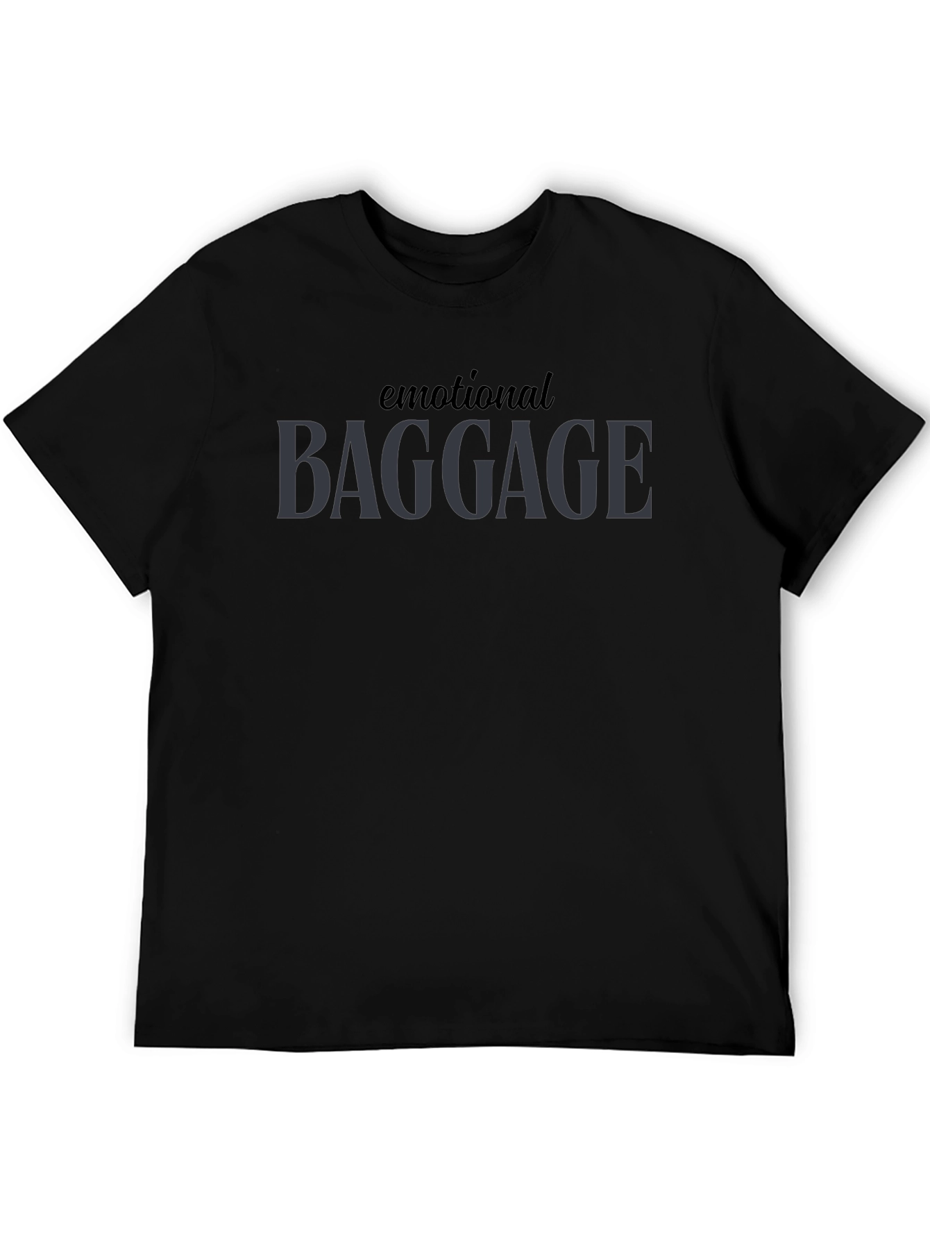 Emotional Baggage Graphic Tee - Unisex Soft Cotton T-Shirt