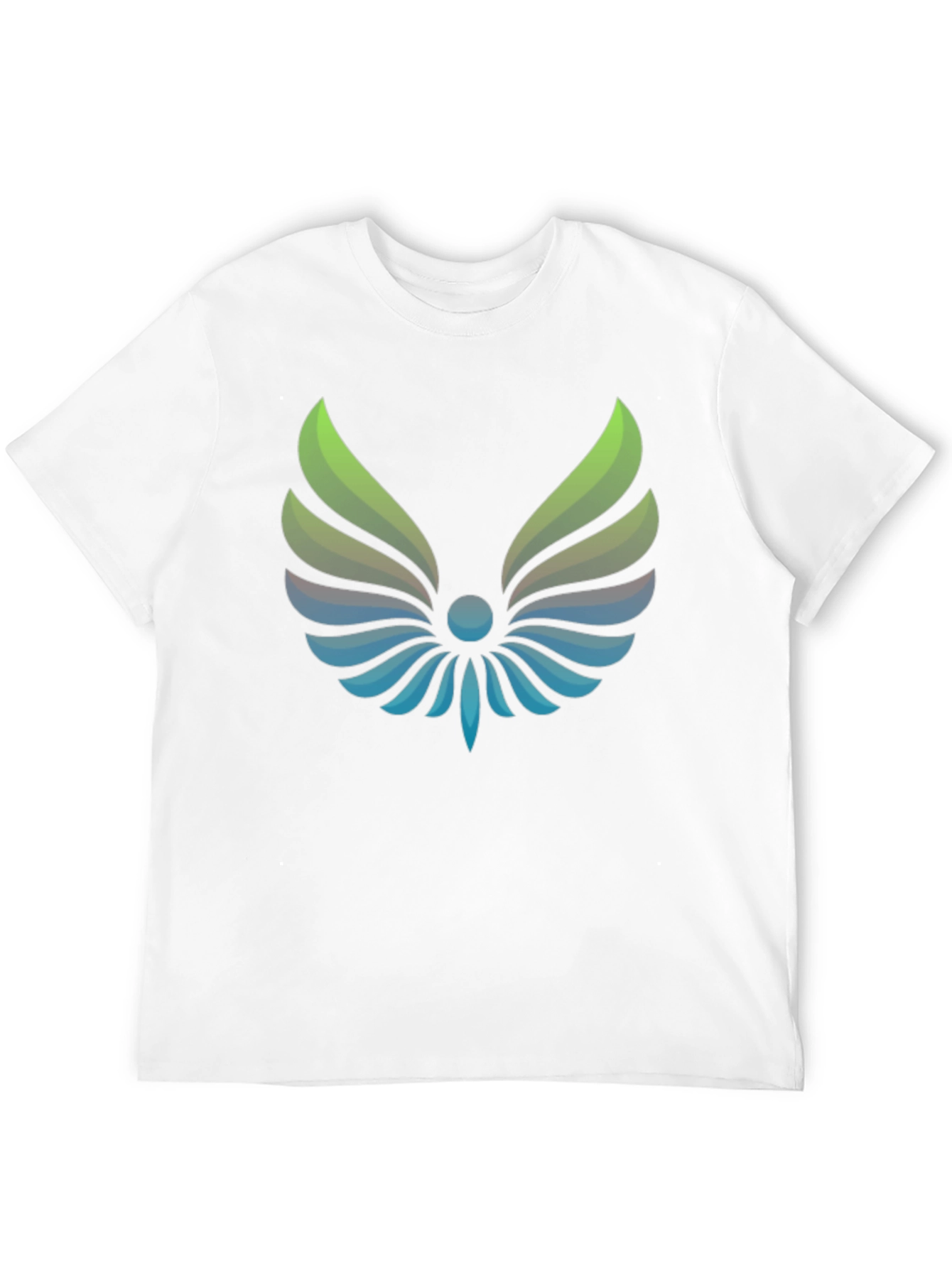 Winged Logo Black T-Shirt - Modern Graphic Tee