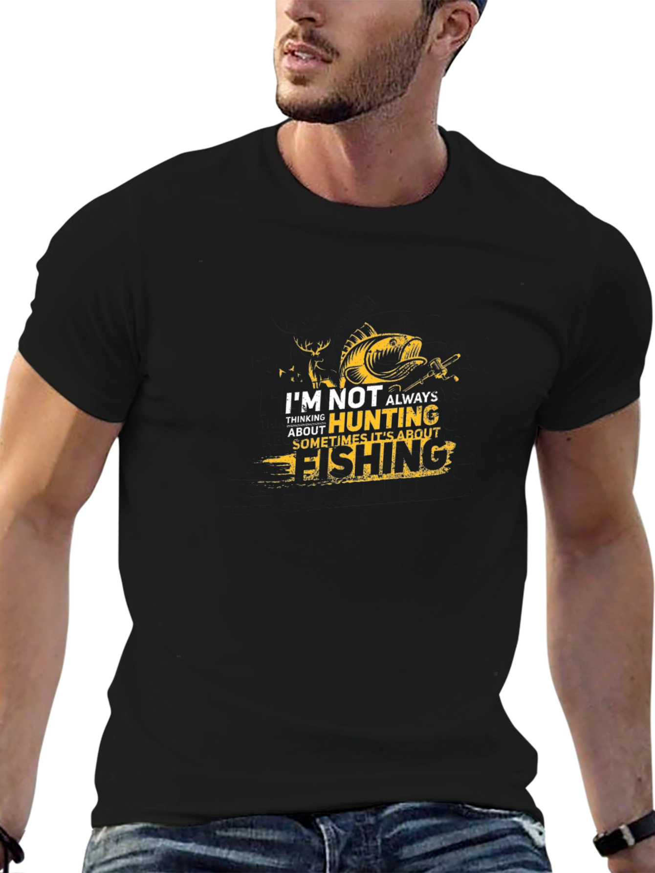 Hunting & Fishing Graphic T-Shirt