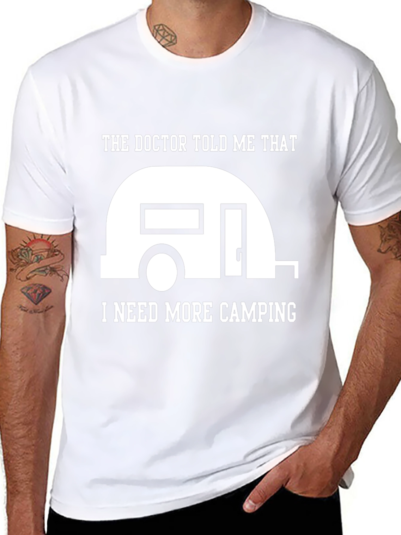 Camping Lover T-Shirt: The Doctor Told Me That