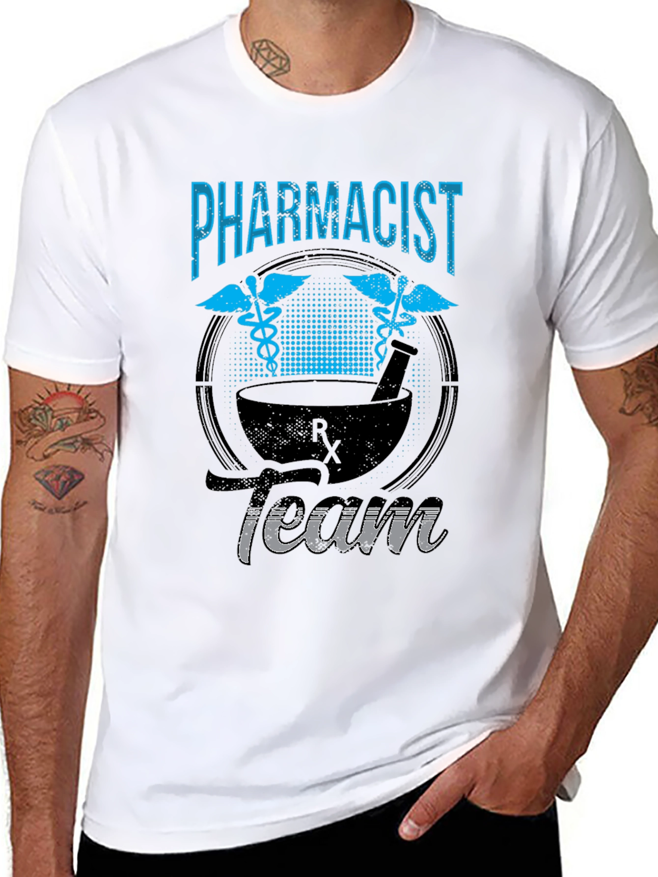 Pharmacist Team T-Shirt - Medical Profession Apparel