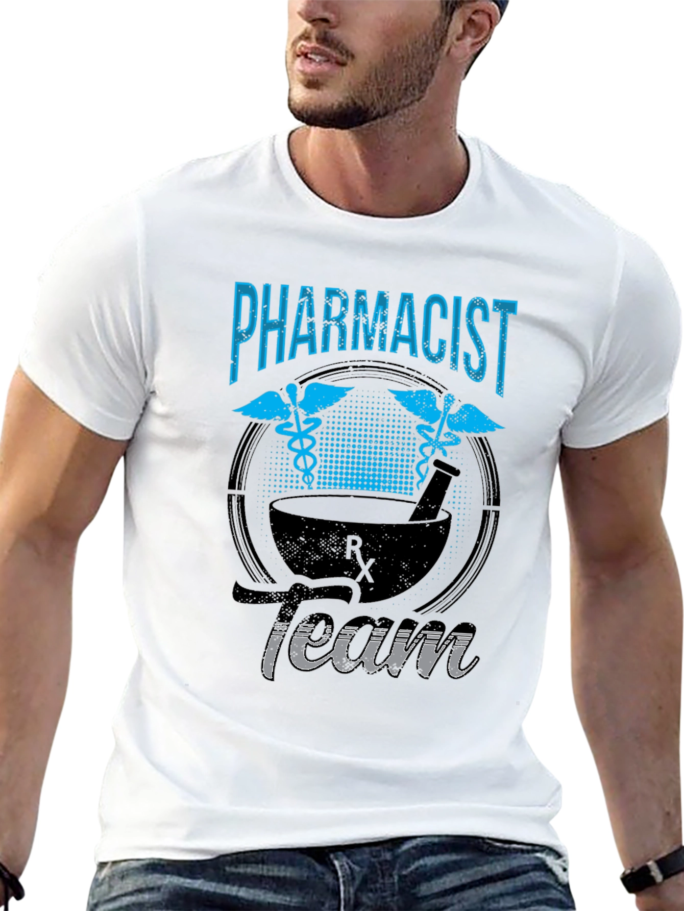 Pharmacist Team T-Shirt - Medical Profession Apparel