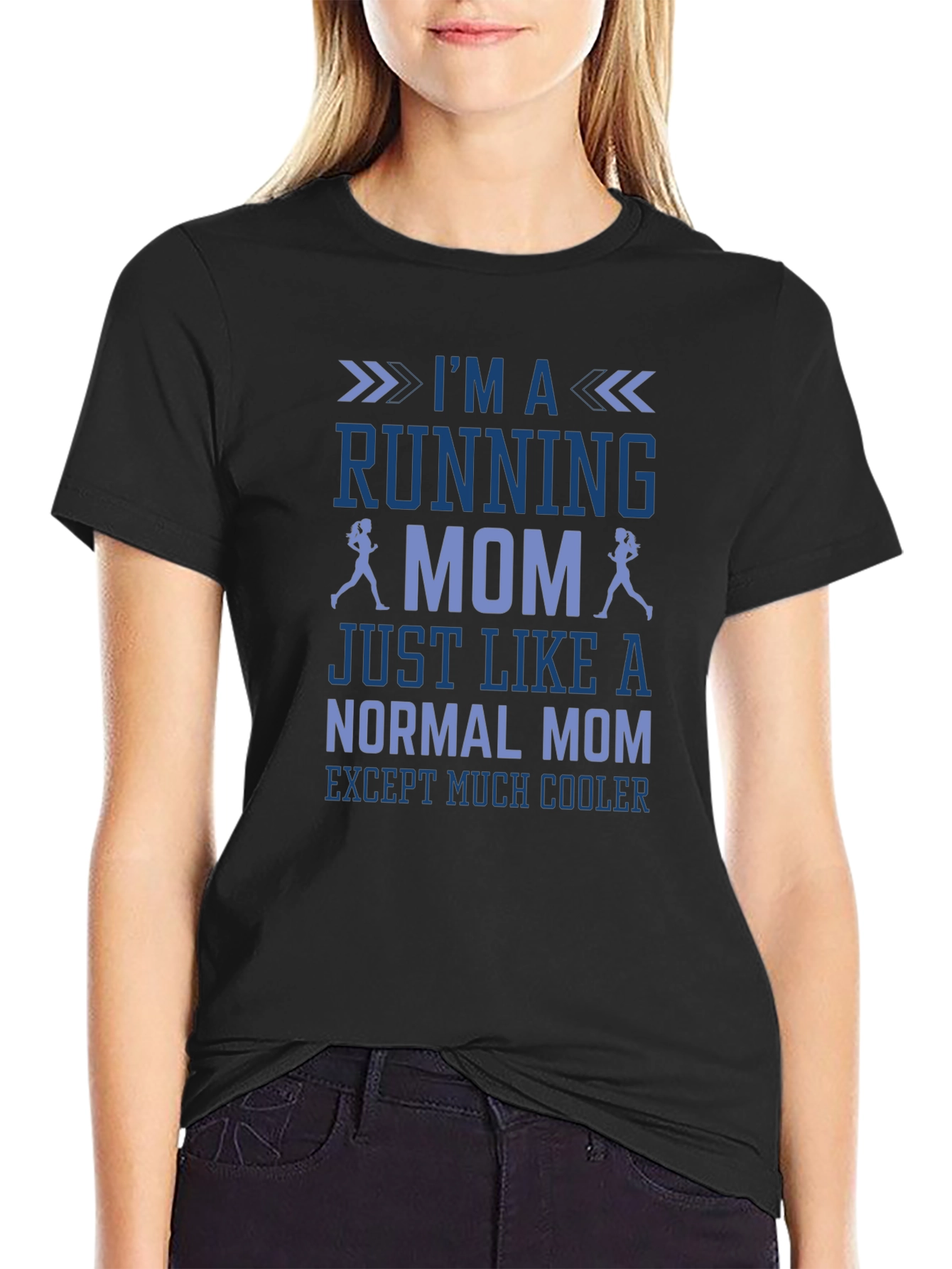 Running Mom T-Shirt - Cool Mom Edition