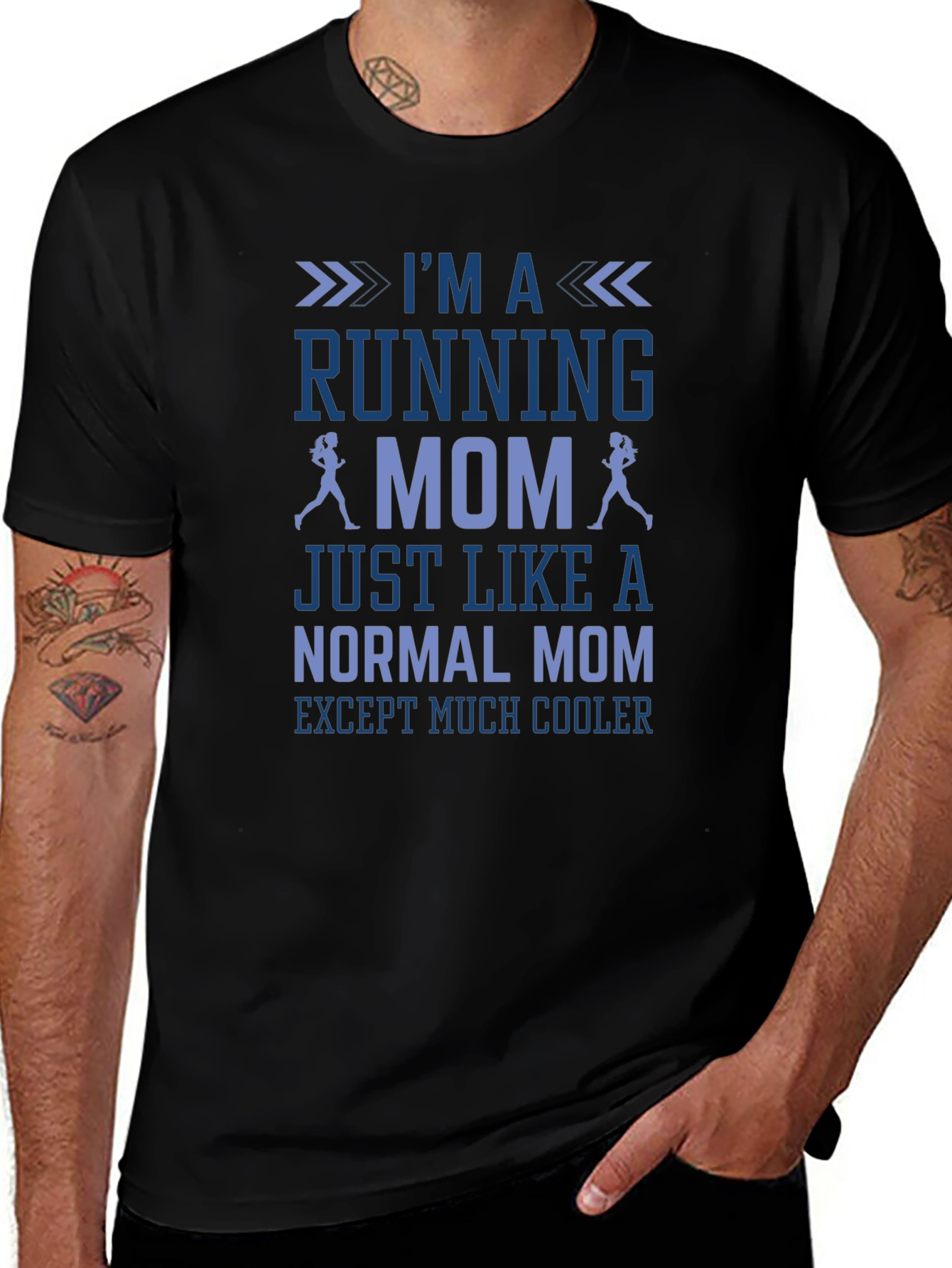 Running Mom T-Shirt - Cool Mom Edition
