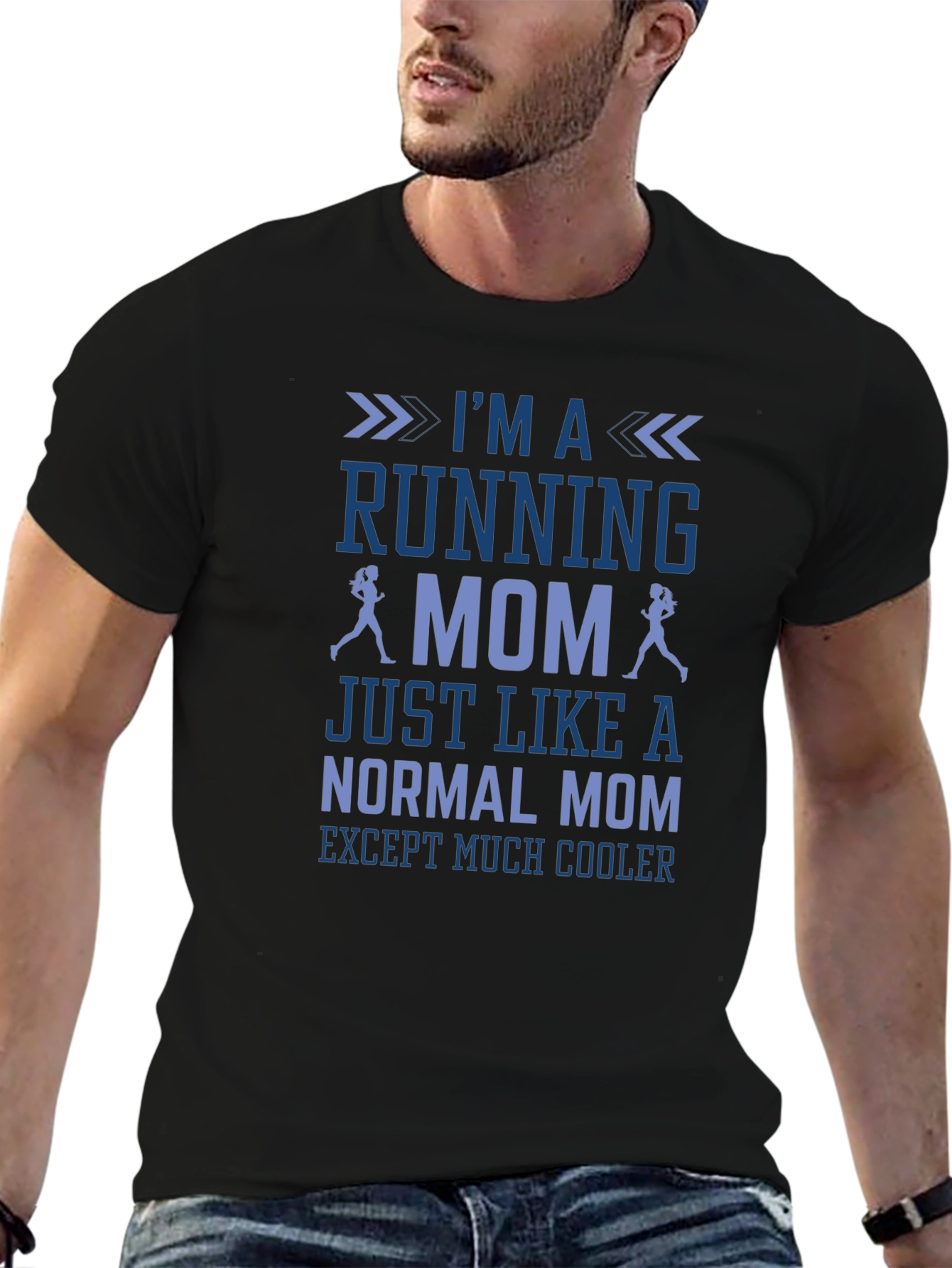 Running Mom T-Shirt - Cool Mom Edition