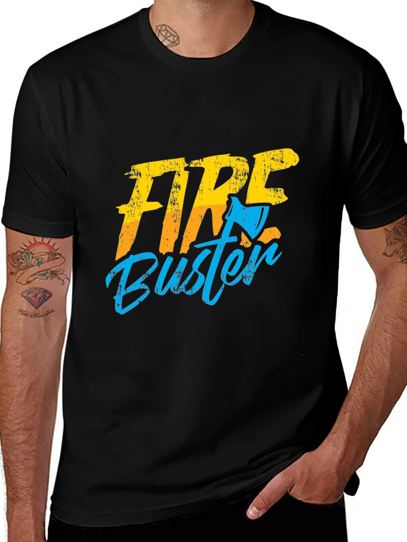 Fire Buster Graphic Tee