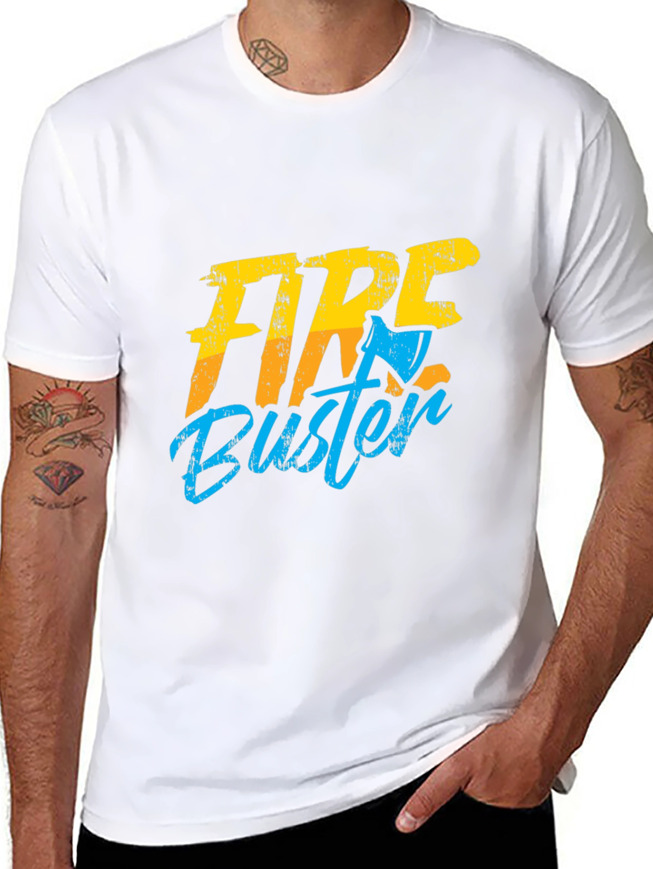 Fire Buster Graphic Tee