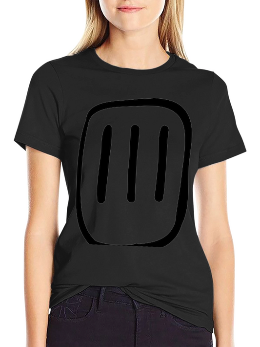 Modern Black T-Shirt with Graphic Print