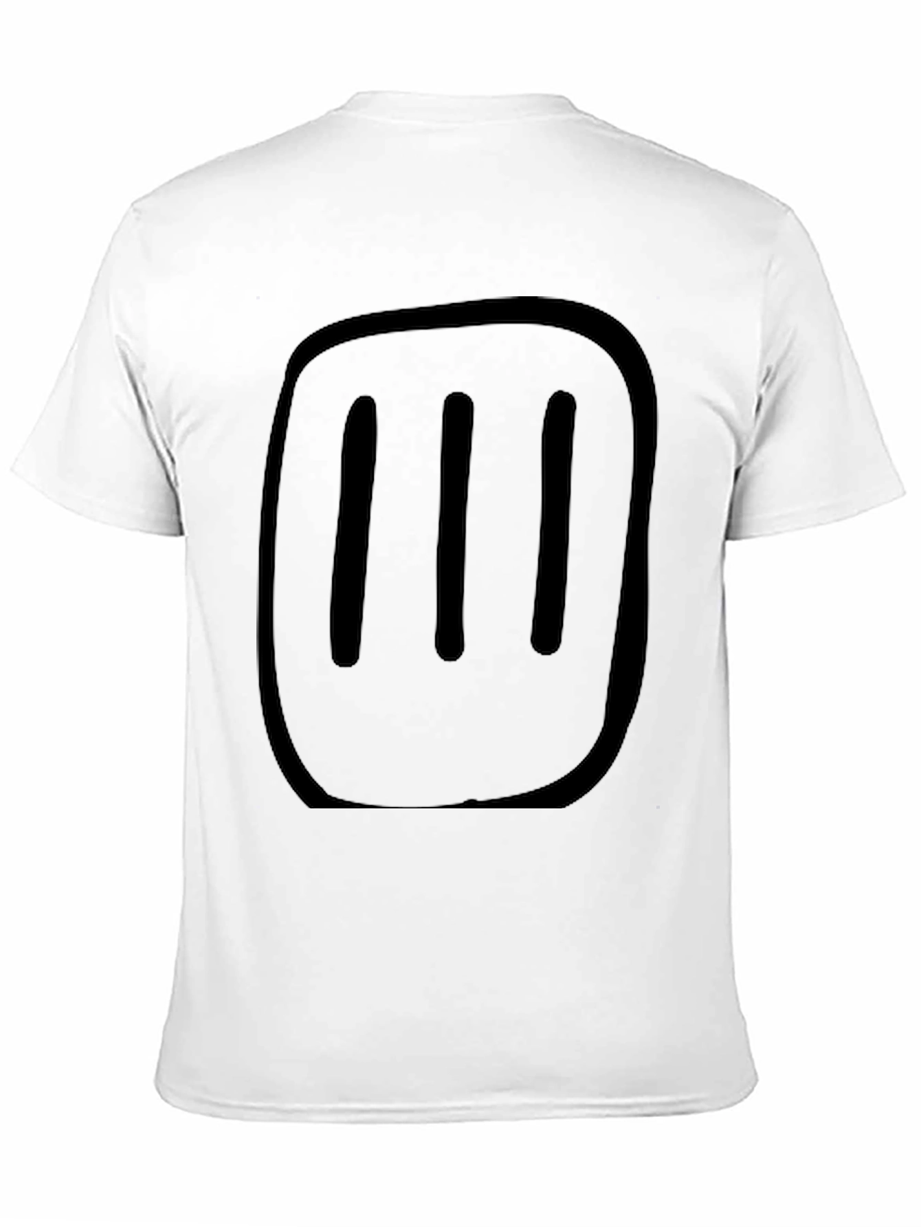 Modern Black T-Shirt with Graphic Print