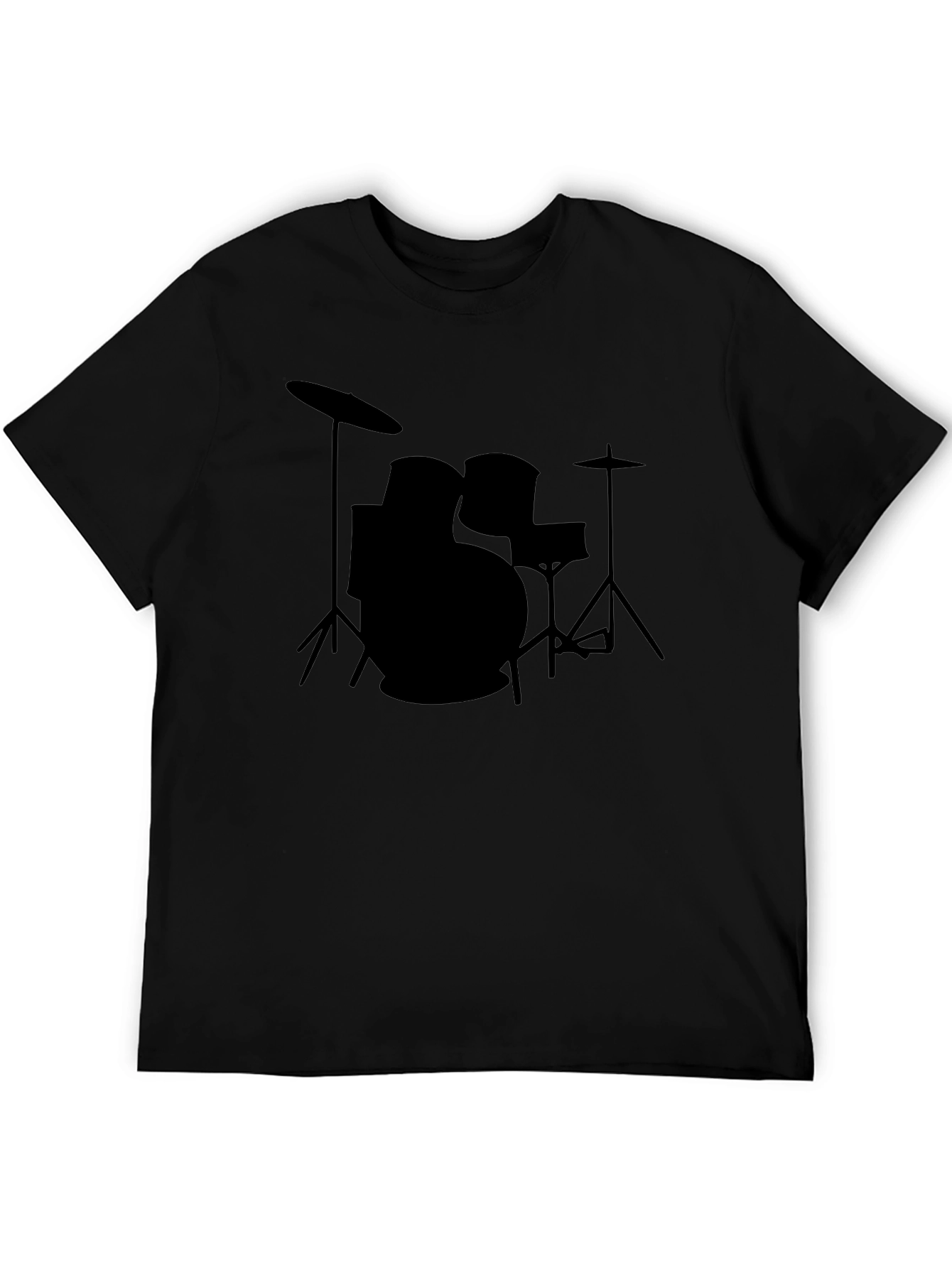 Drum Kit Graphic Tee - Musician T-Shirt
