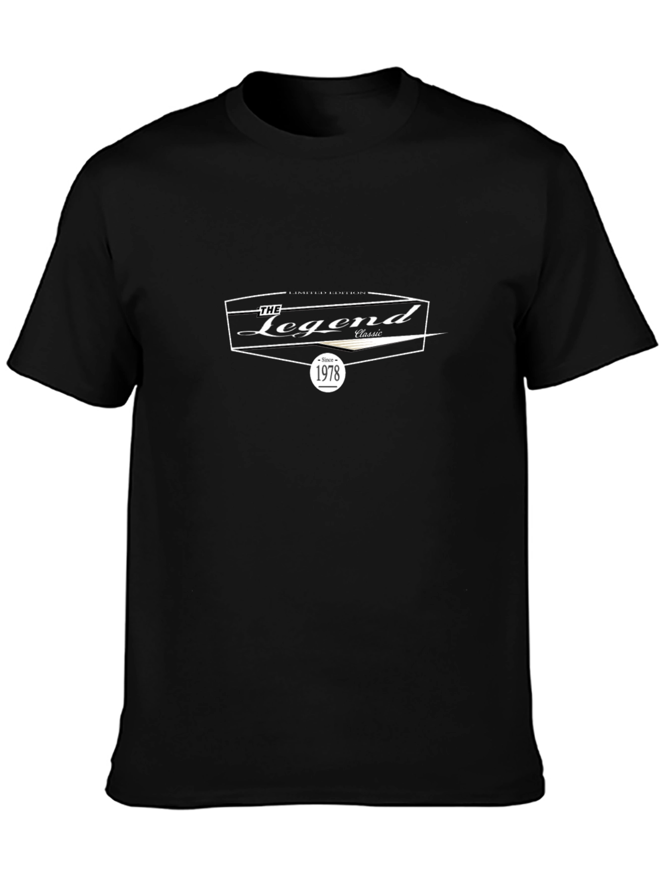 The Legend 1978 Classic Black T-Shirt