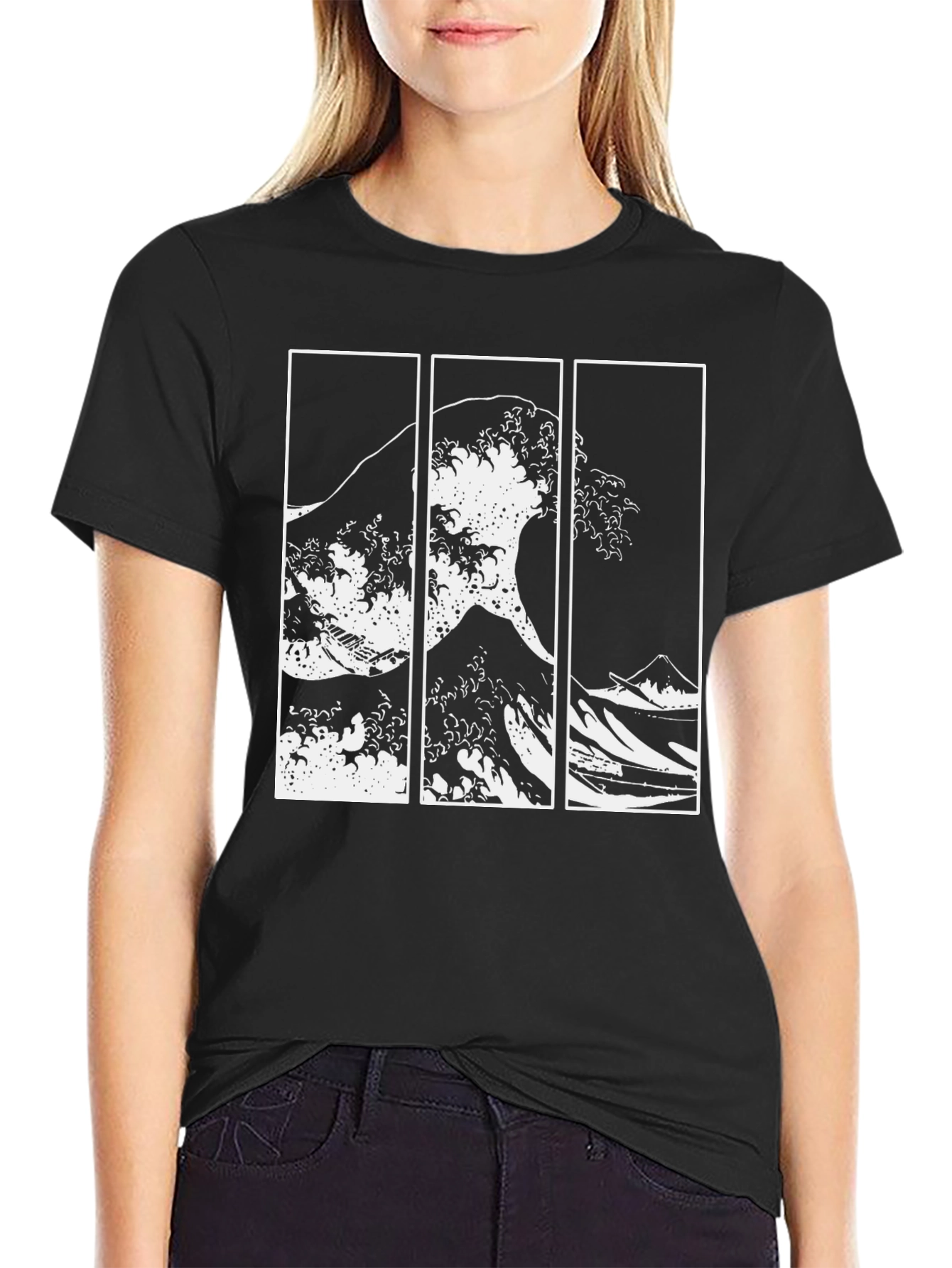 Great Wave Kanagawa T-Shirt - Ukiyo-e Style Tee