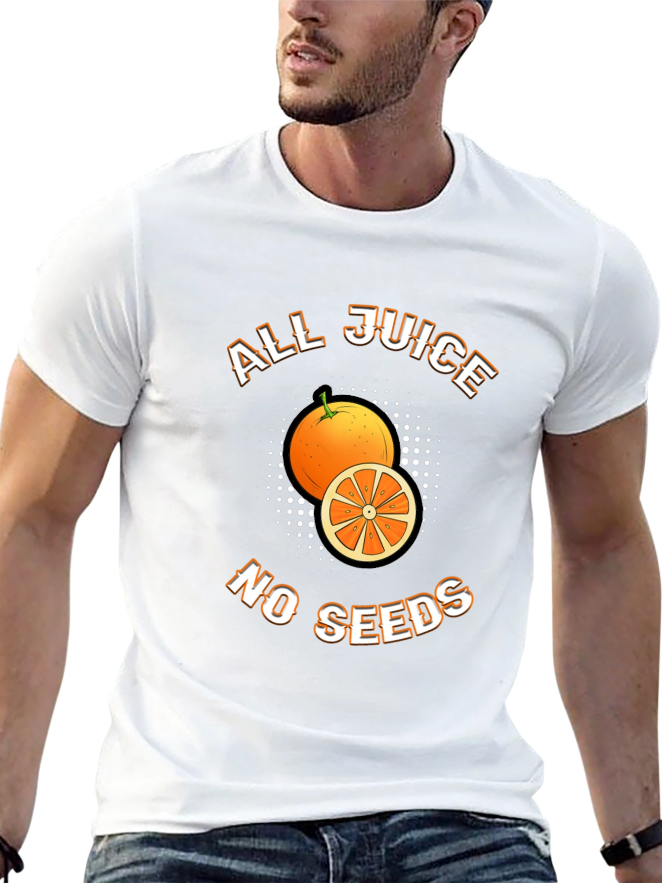 All Juice No Seeds Graphic T-Shirt