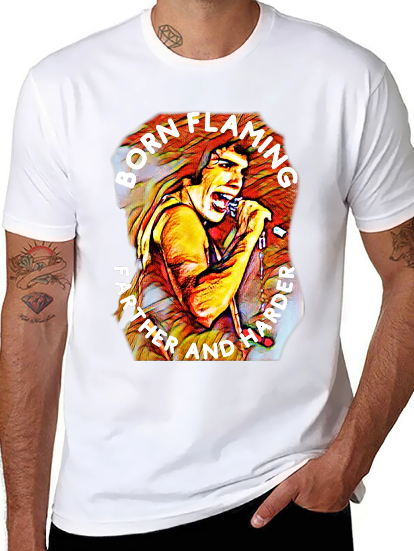 Born Flaming T-Shirt