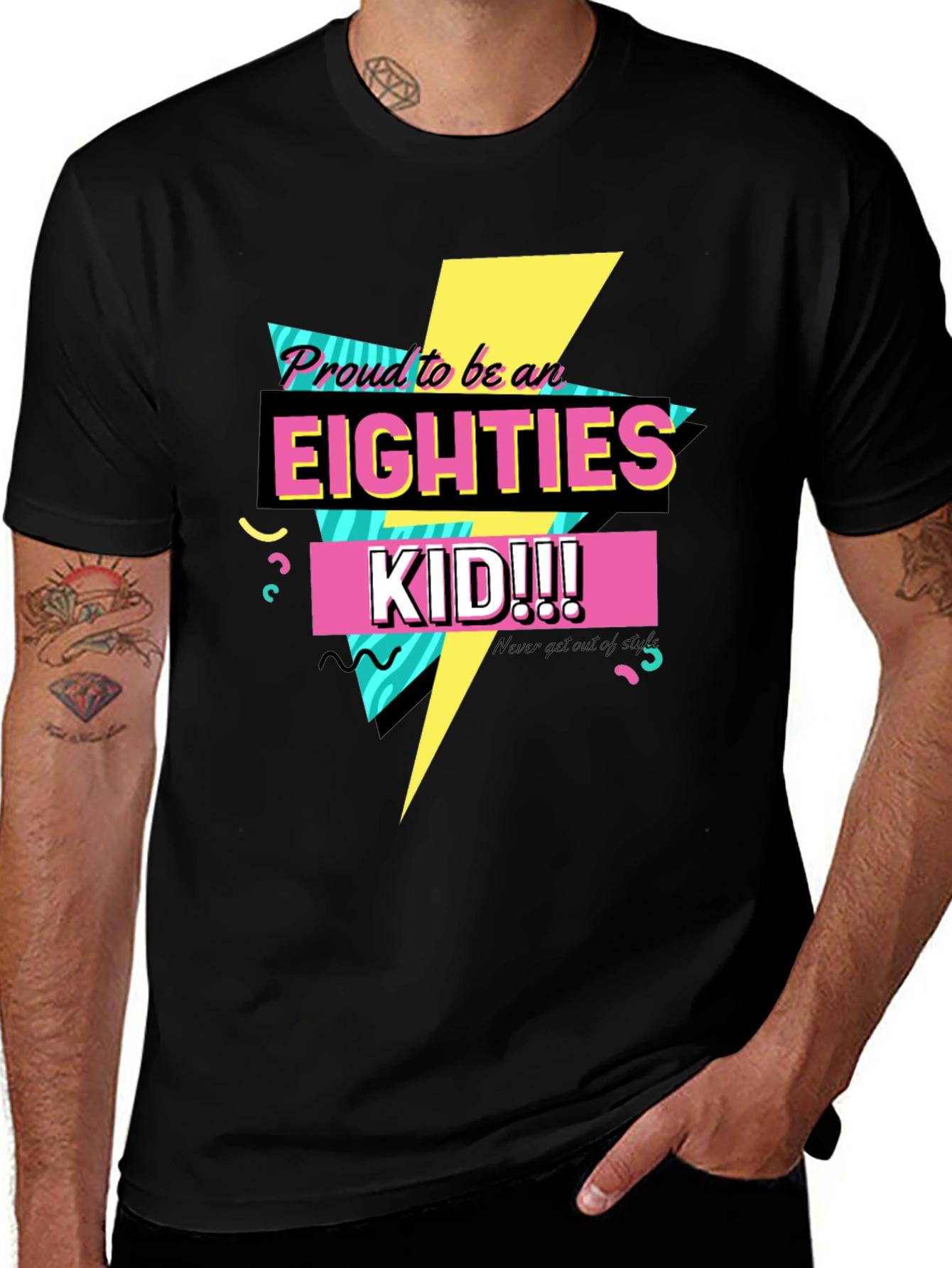 Eighties Kid T-Shirt - Retro Throwback Tee