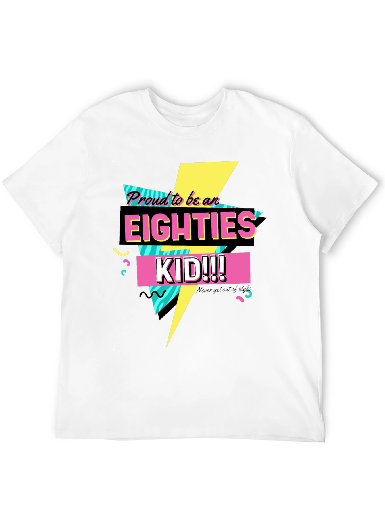 Eighties Kid T-Shirt - Retro Throwback Tee