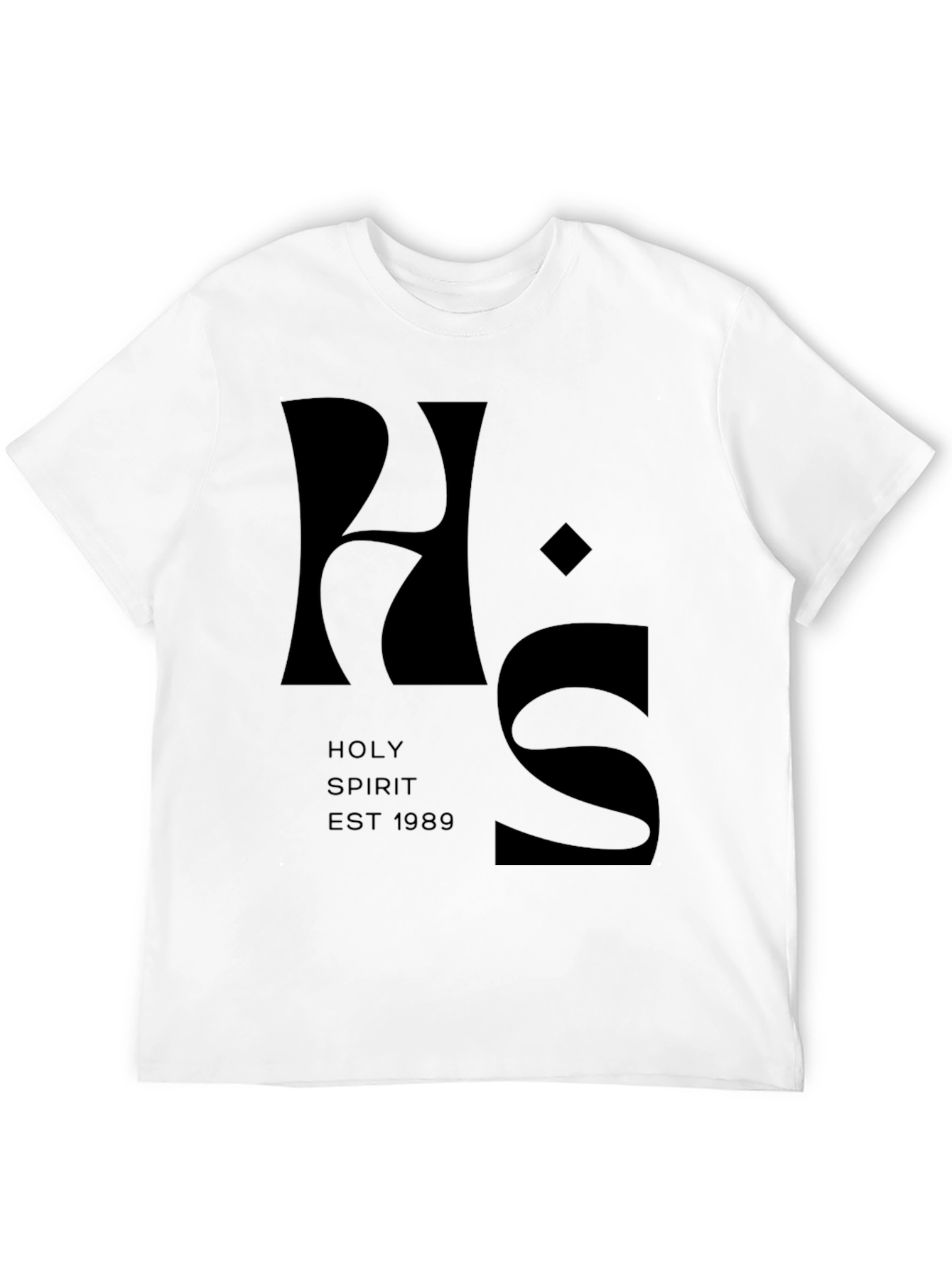 Holy Spirit Est. 1989 Black T-Shirt