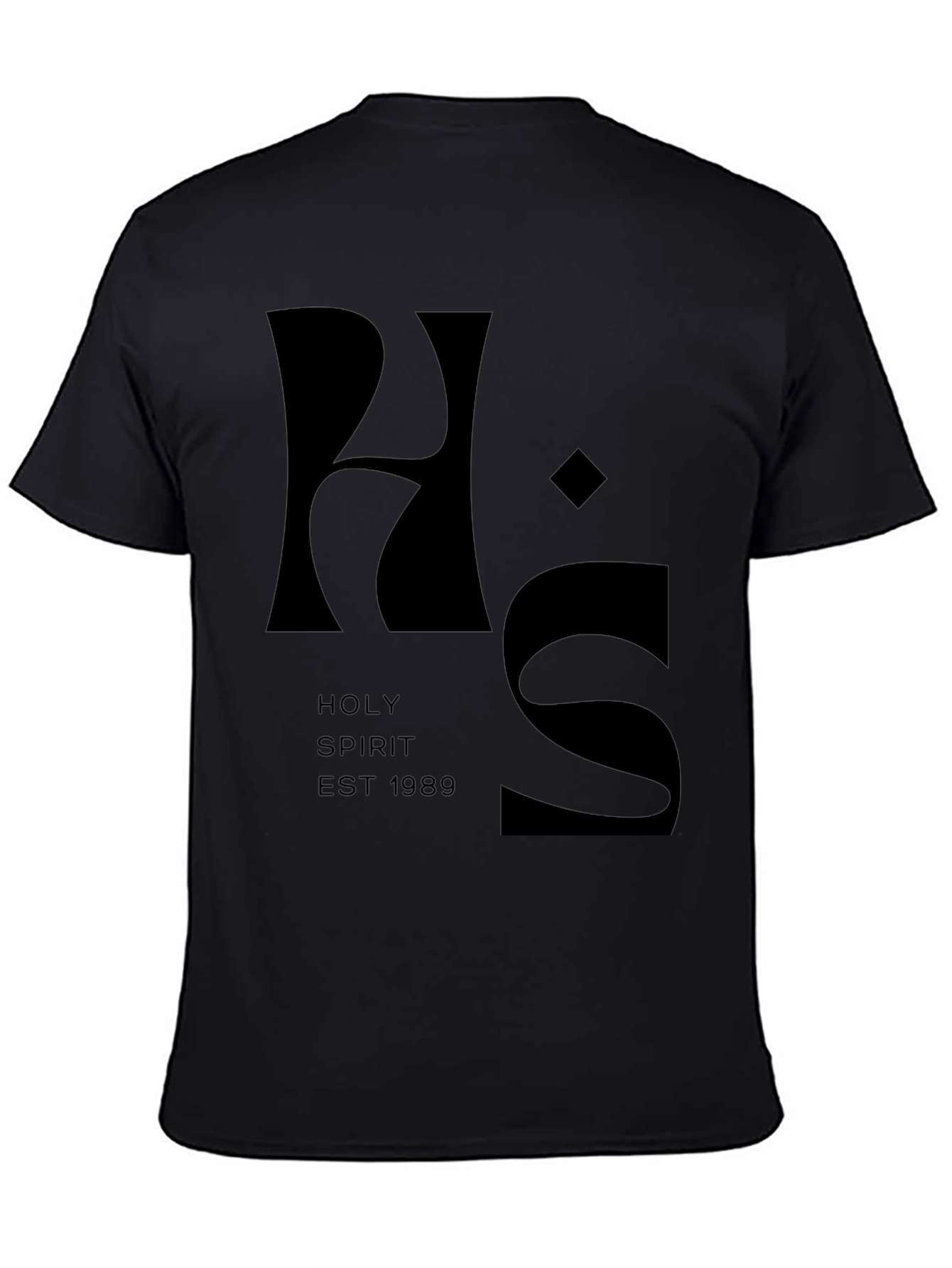 Holy Spirit Est. 1989 Black T-Shirt