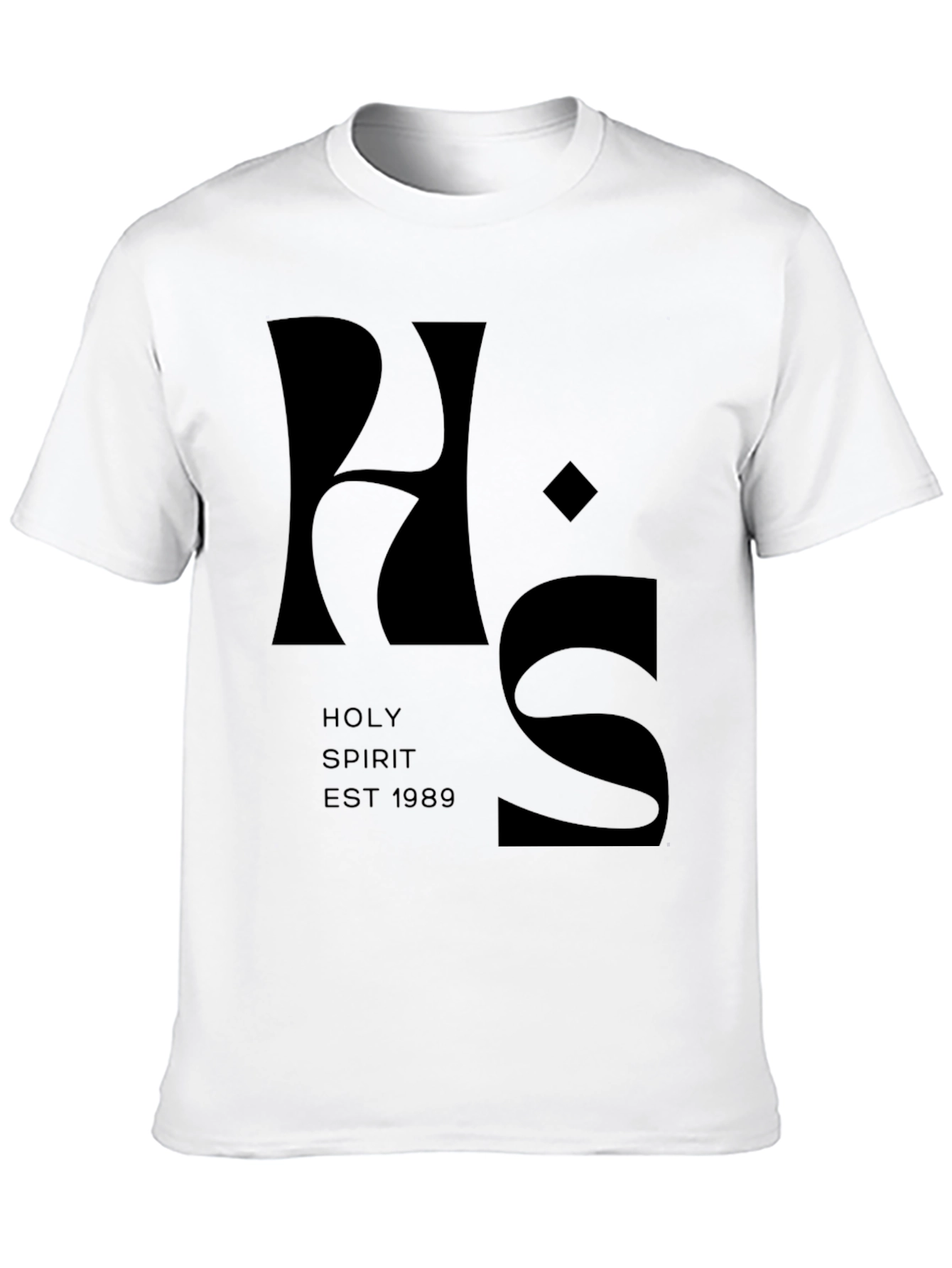 Holy Spirit Est. 1989 Black T-Shirt