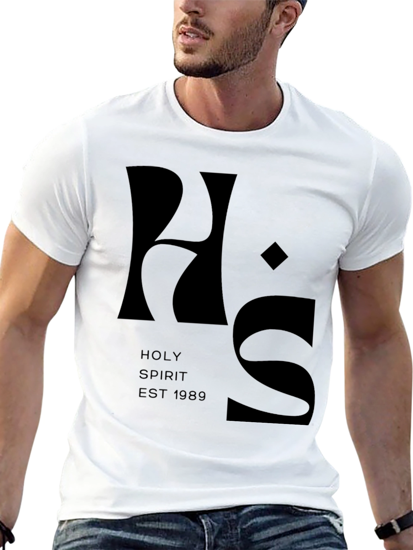 Holy Spirit Est. 1989 Black T-Shirt
