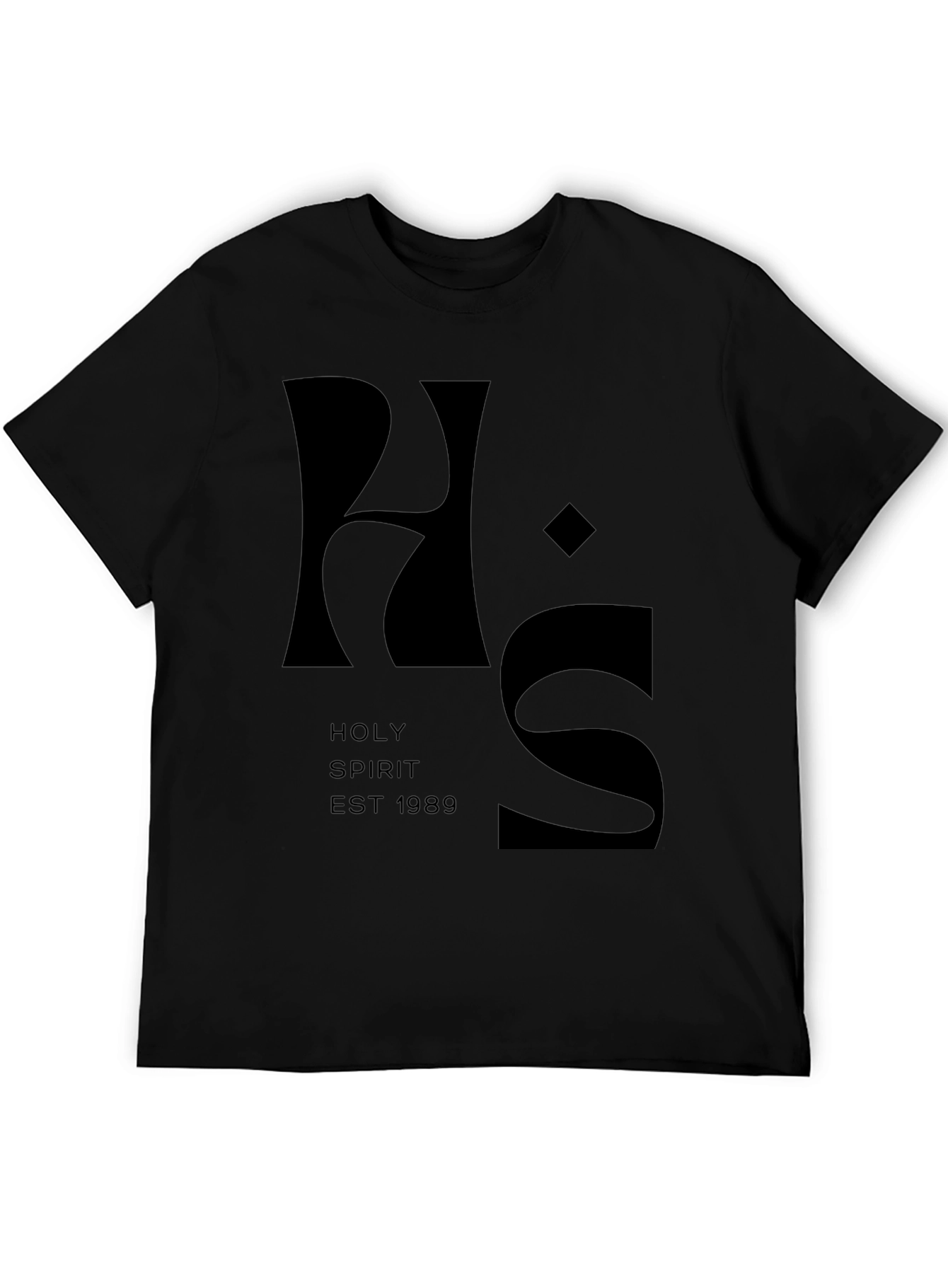 Holy Spirit Est. 1989 Black T-Shirt
