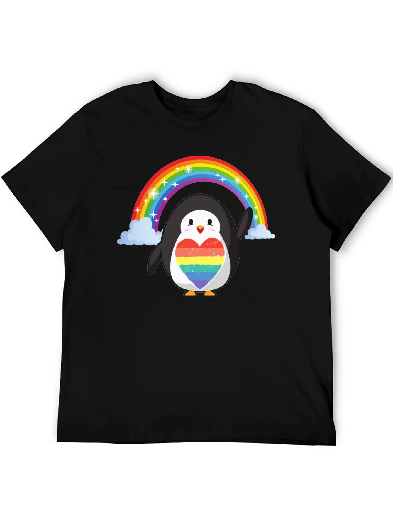 Rainbow Penguin Pride T-Shirt