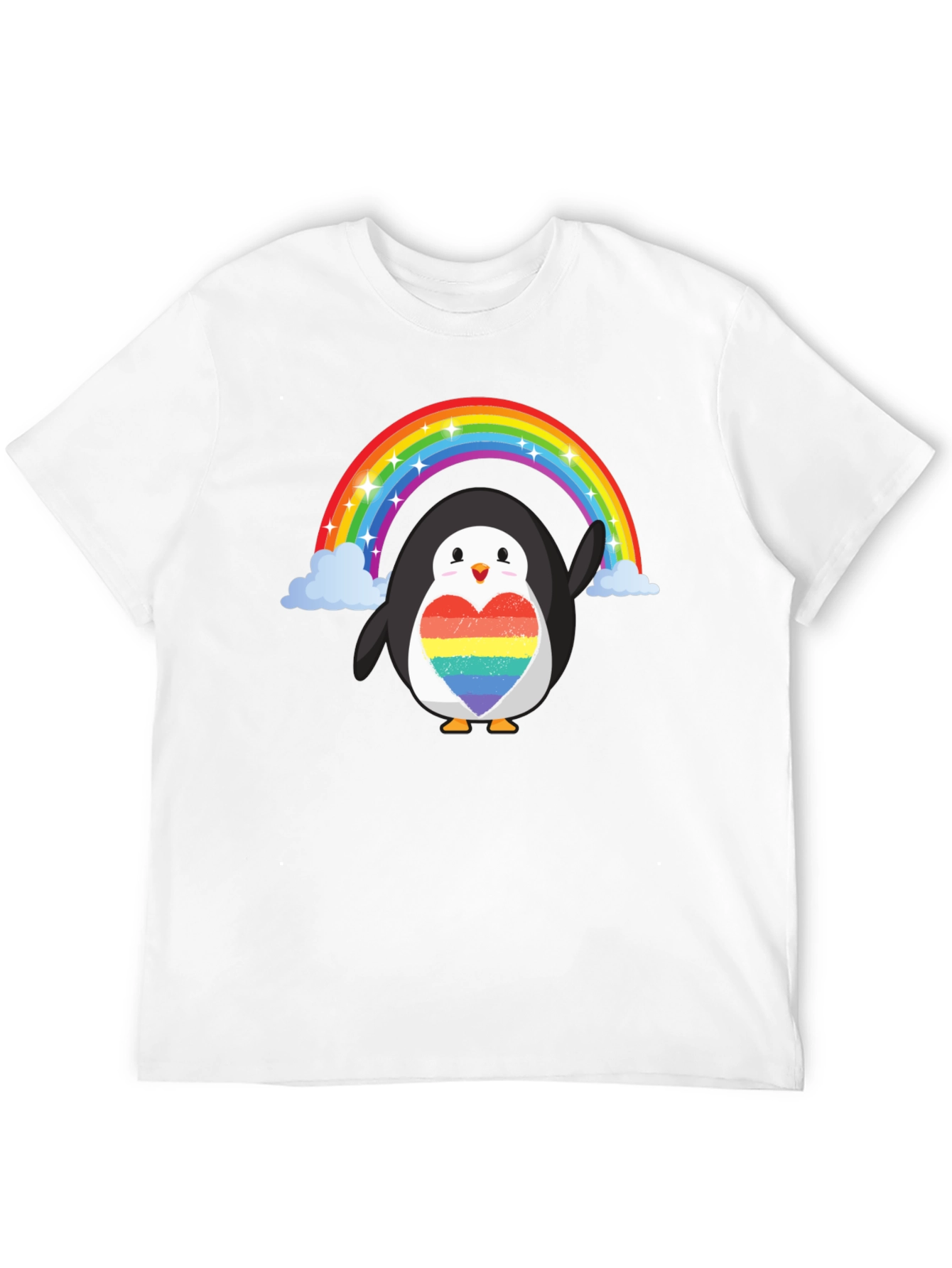 Rainbow Penguin Pride T-Shirt