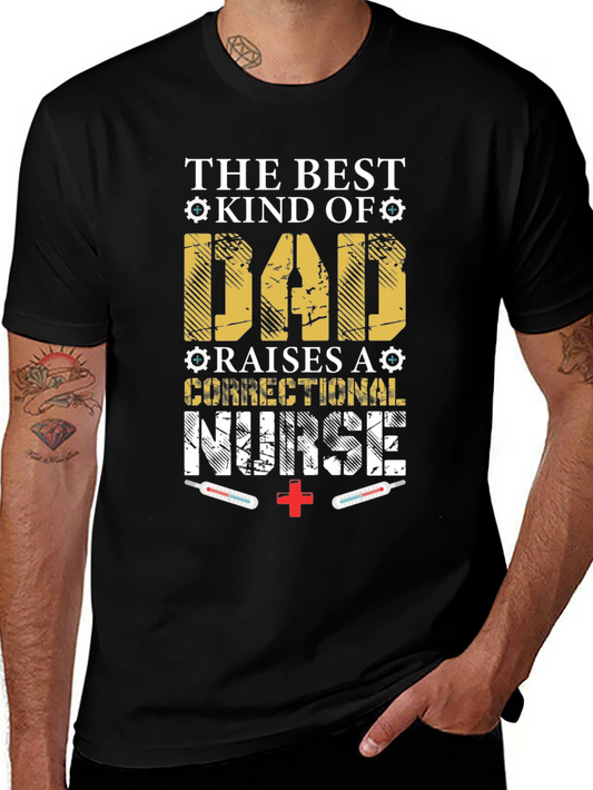 Correctional Nurse Dad Graphic Tee